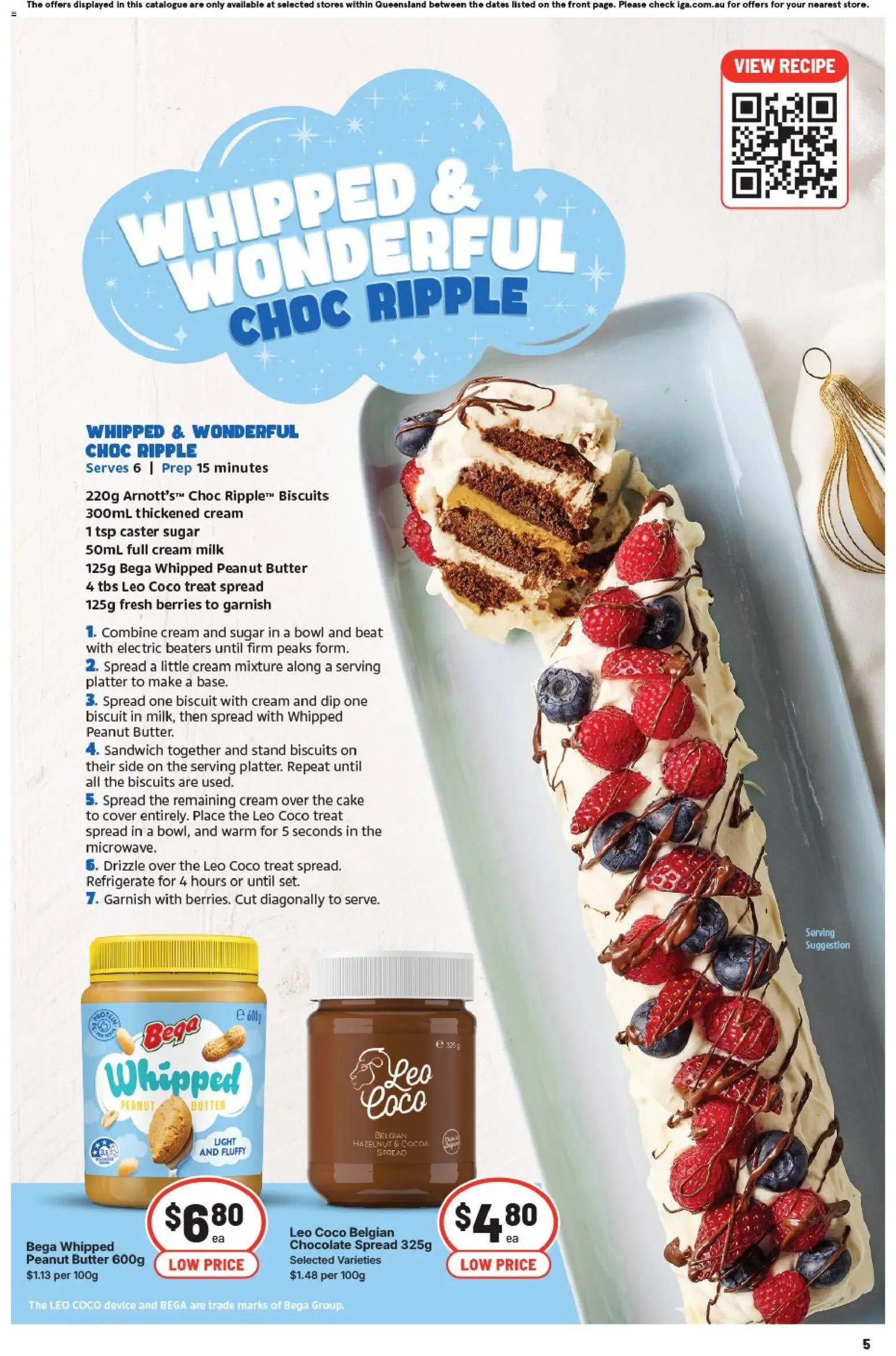 IGA catalogue - valid from 19.11.2025 | Page: 6 | Products: Butter, Chocolate, Cream, Sugar