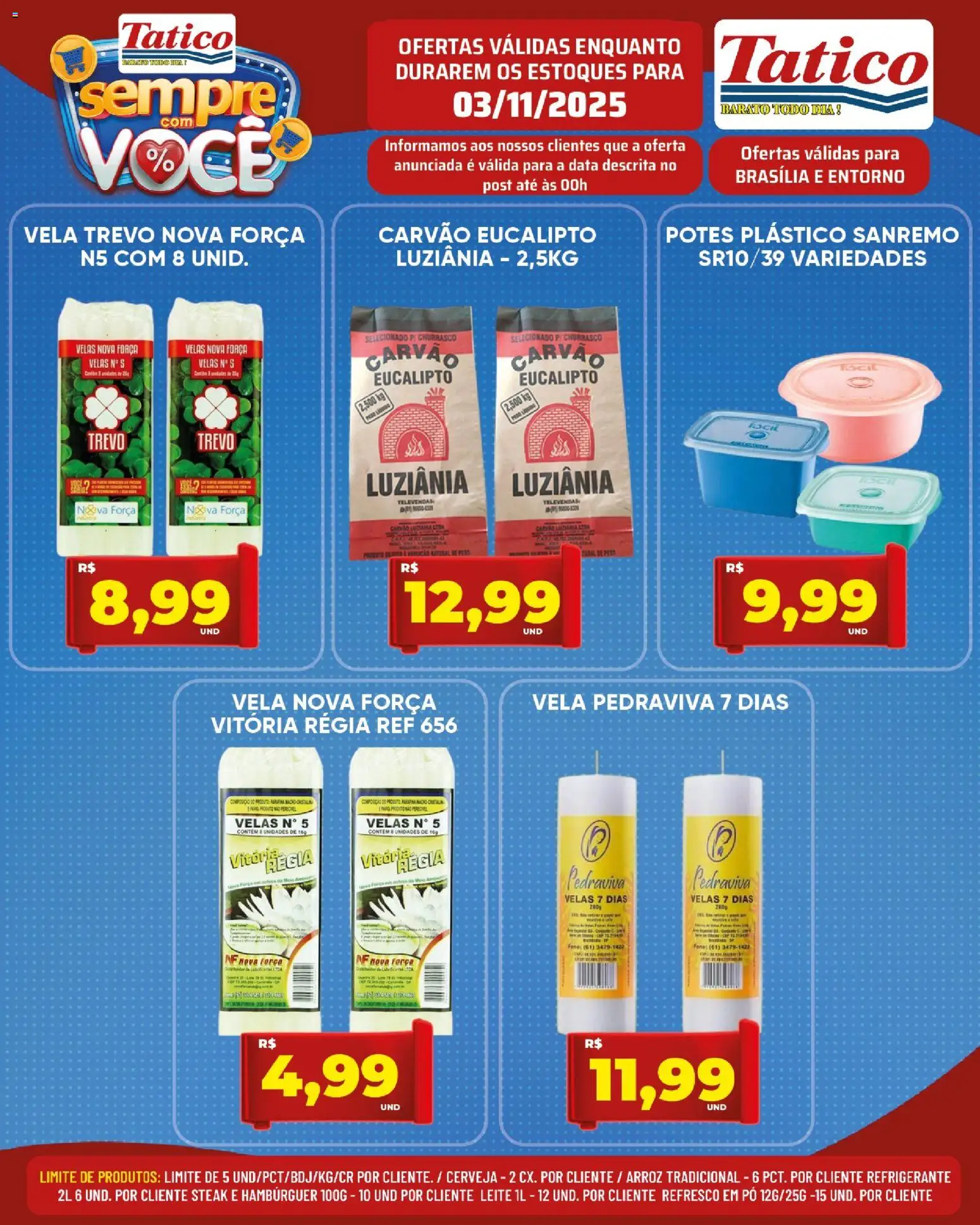 Tatico Folheto - válido de 03.11.2025 | Página: 16 | Produtos: Refresco, Cerveja, Hambúrguer, Refrigerante
