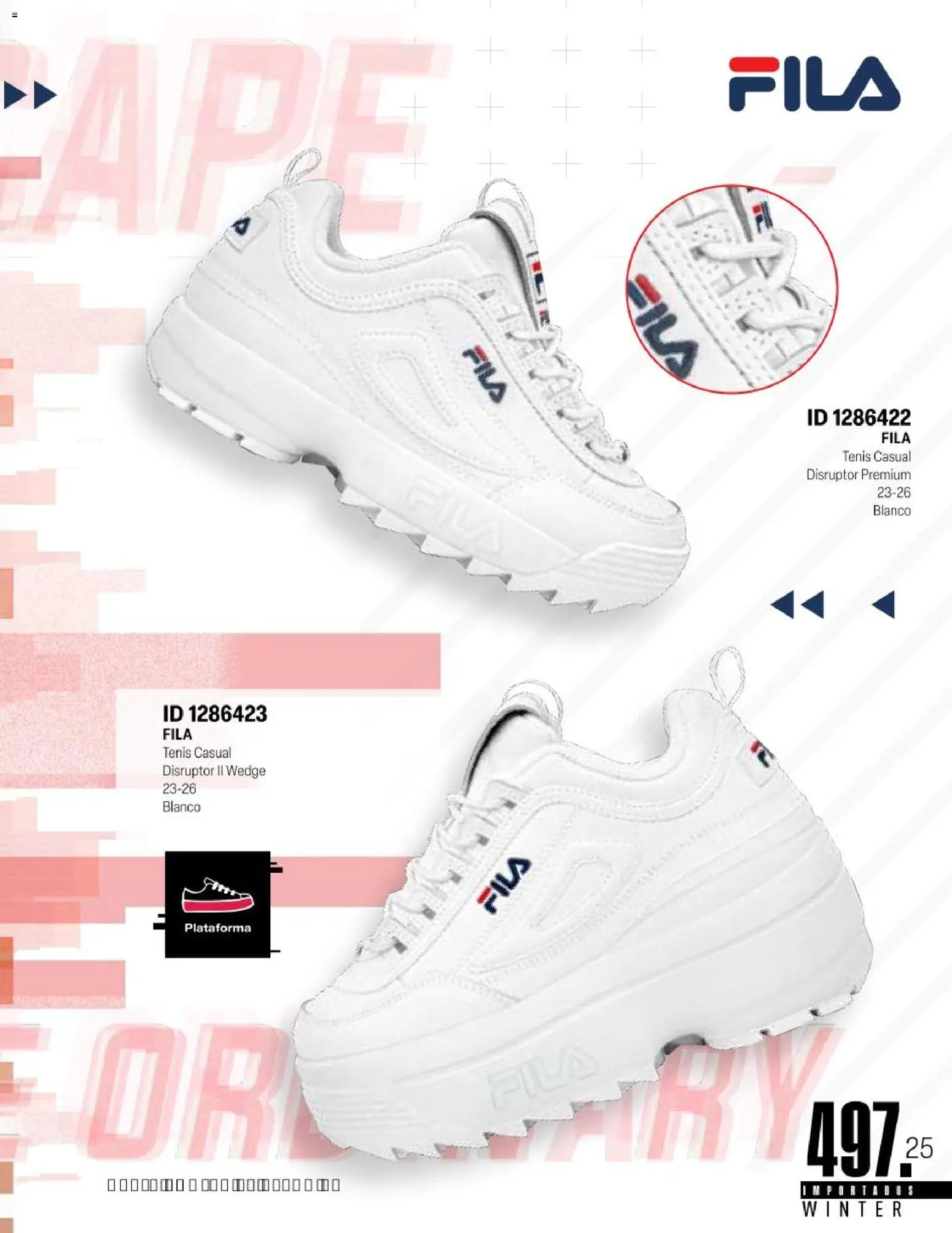 Nuevas ofertas de Price Shoes válidas en toda la República Mexicana desde el 11.11.2025. ¡Encuentra las mejores ofertas en Price Shoes catálogo Importados Winter 2025  ! | Página: 497 | Productos: Tenis
