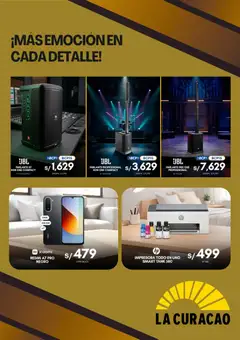 Vista previa de folleto La Curacao catálogo de la La Curacao válido desde 23.03.2026 | Página: 5 | Productos: Impresora, Parlante