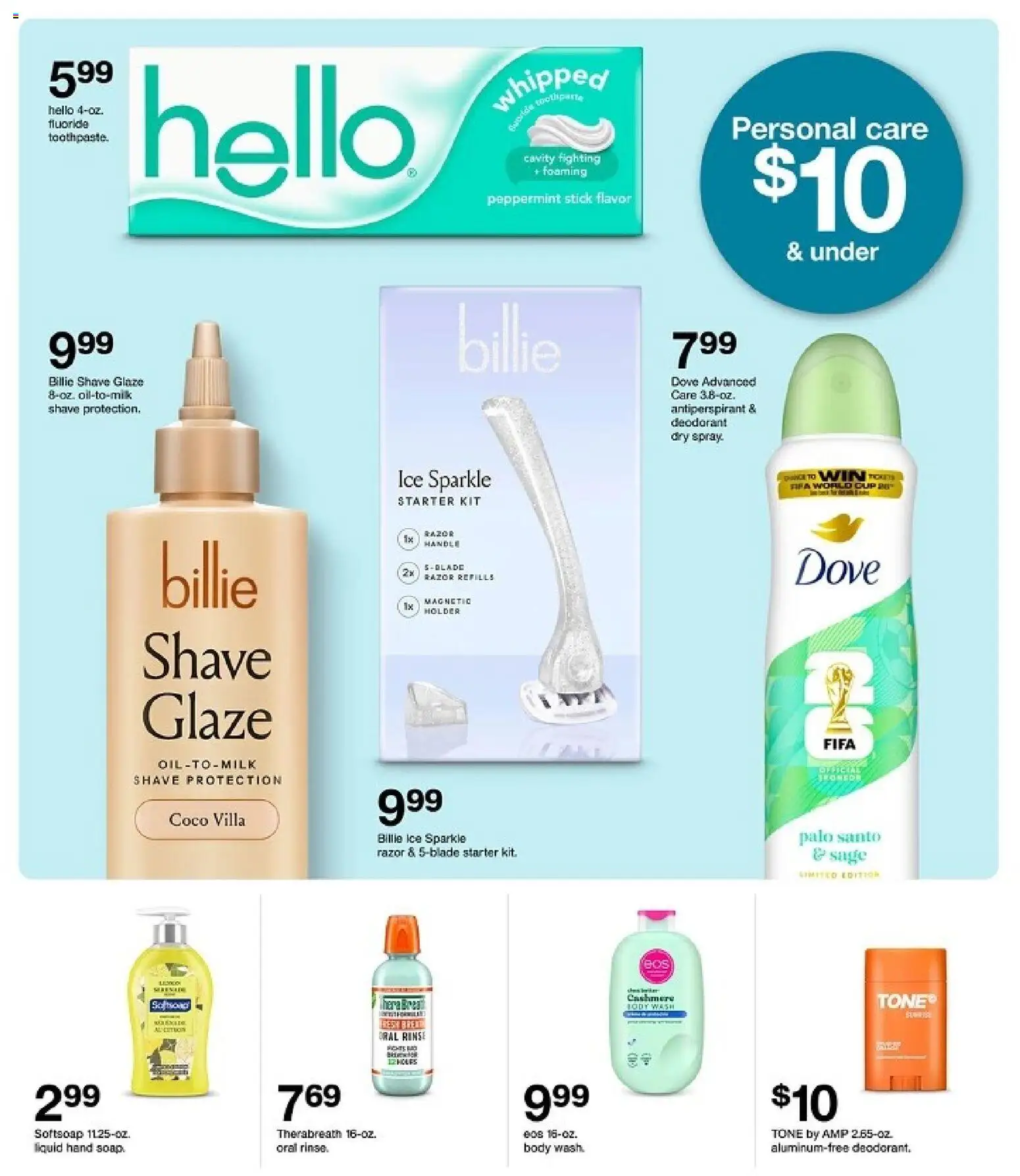 Target Weekly Ad - valid from 08.03.2026 | Page: 33 | Products: Peppermint, Bread, Antiperspirant, Starter