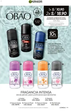 Vista previa de folleto Azzorti catálogo - Campaña 7 de la Azzorti válido desde 14.04.2026 | Página: 183 | Productos: Desodorante, Antitranspirante, Fragancia