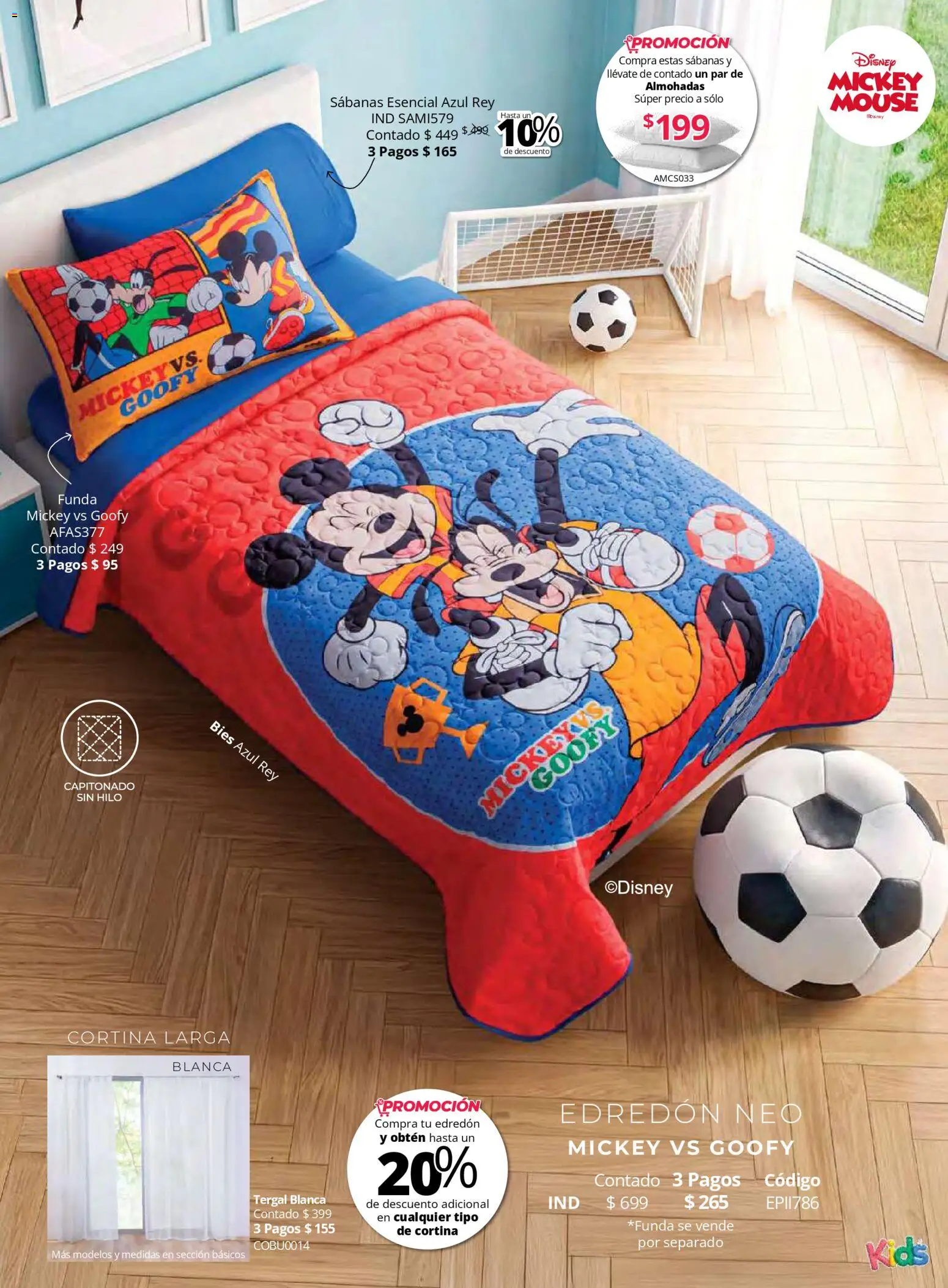 Nuevas ofertas de Colchas Concord válidas en toda la República Mexicana desde el 01.05.2026. ¡Encuentra las mejores ofertas en Colchas Concord catálogo Kids! | Página: 2 | Productos: Mouse, Funda, Sabanas