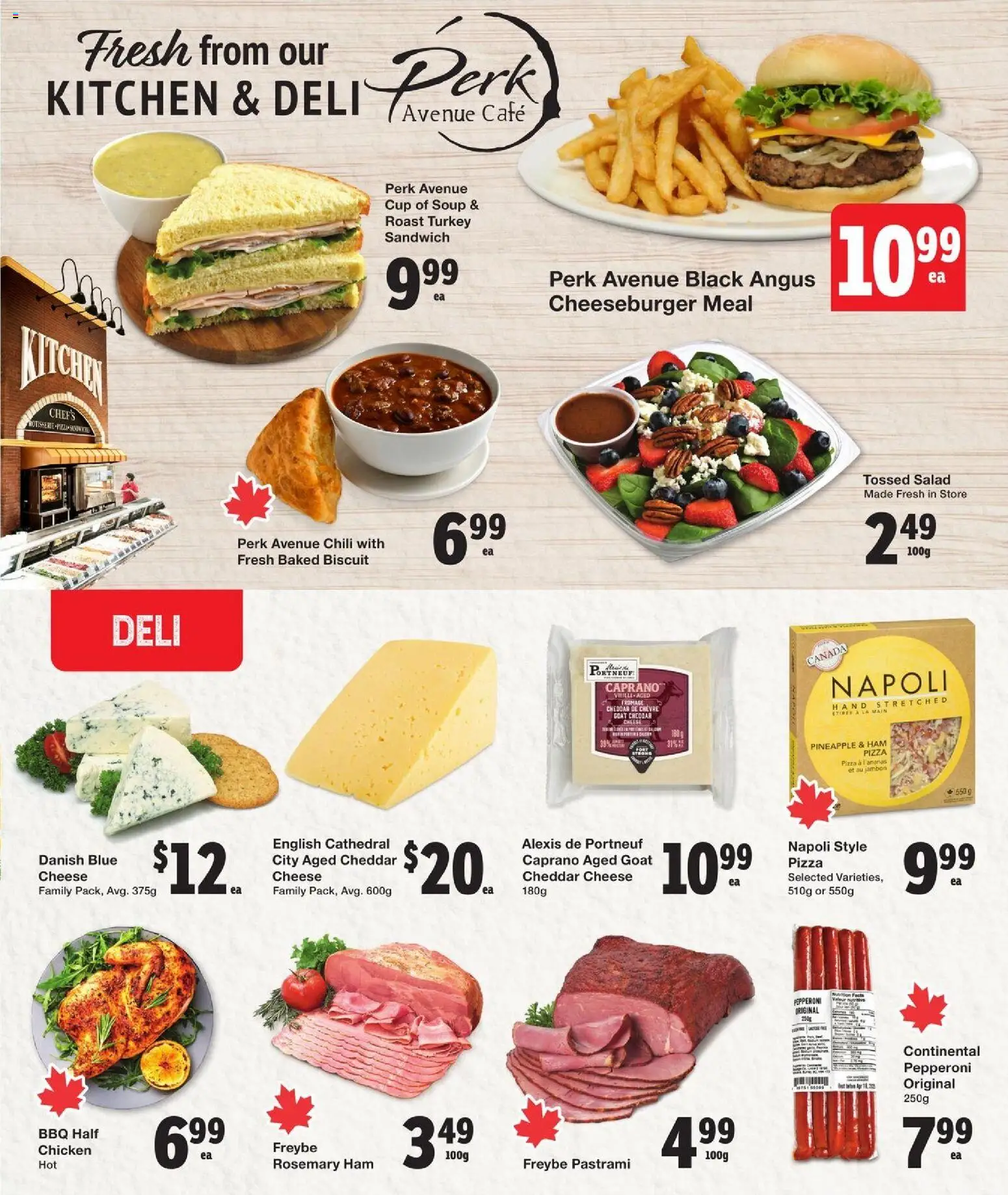 Quality Foods flyer valid from 19.02.2026 | Page: 5 | Products: Pineapple, Cheese, Pizza, Chicken