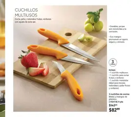 Vista previa de AVON Casa & Estilo 17 2025, nuevo folleto de la tienda, válido en México a partir del 07.11.2025 | Página: 71 | Productos: Cocina, Cuchillo