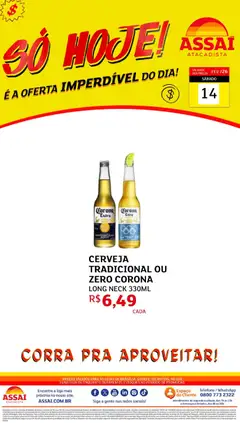 Encarte Assaí Atacadista - DF - Pré-Visualização do folheto da loja Assaí Atacadista, válido de 14.02.2026