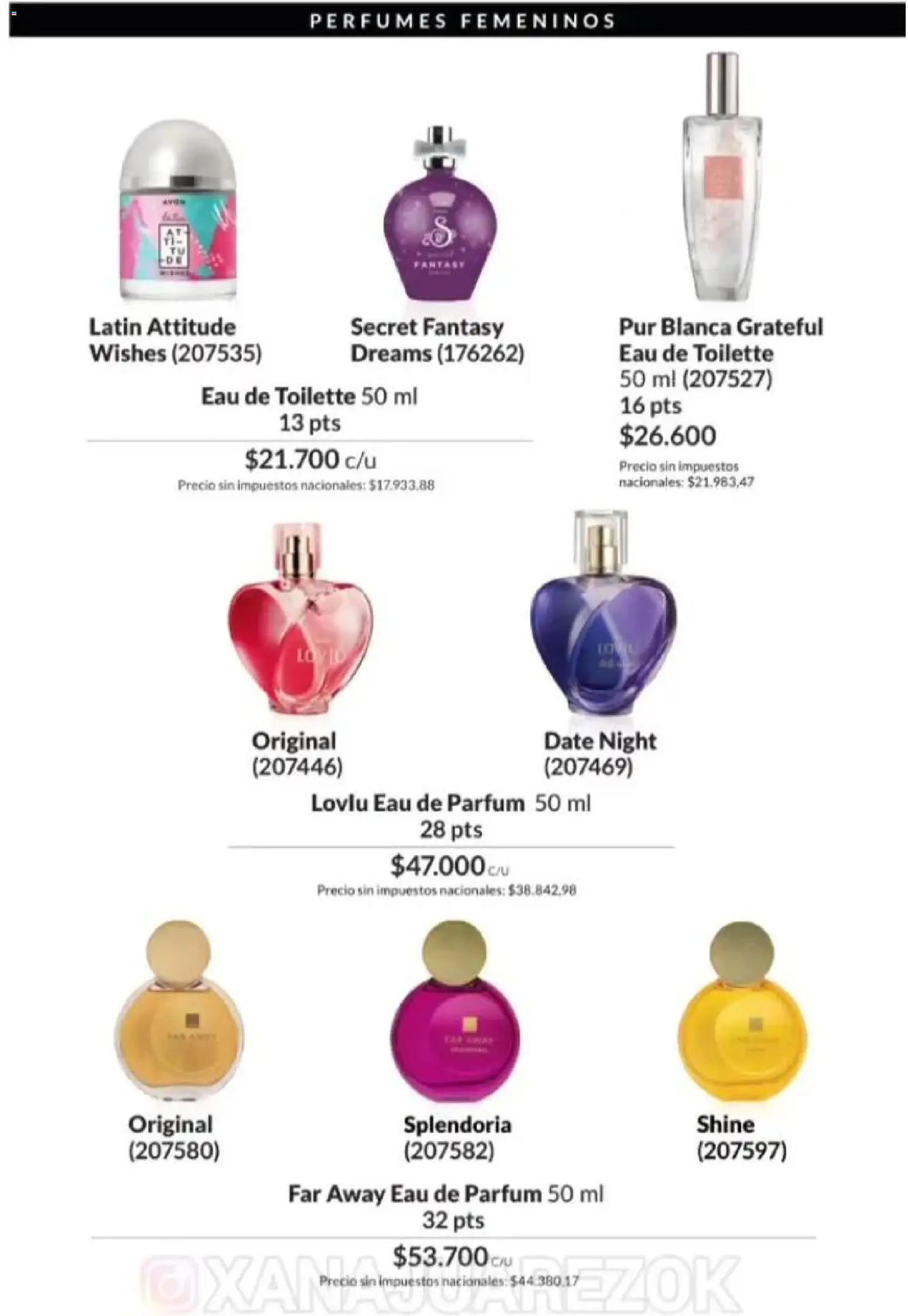 Catálogo AVON Campaña 1/2026 │ válido desde el 01.01.2026 | Página: 80 | Productos: Eau de toilette