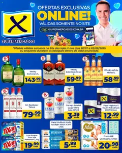 X Supermercados - Ofertas Especiais - Pré-Visualização do folheto da loja X Supermercados, válido de 28.07.2025
