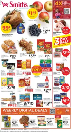 Preview of Smith's weekly ads valid from 12.11.2025