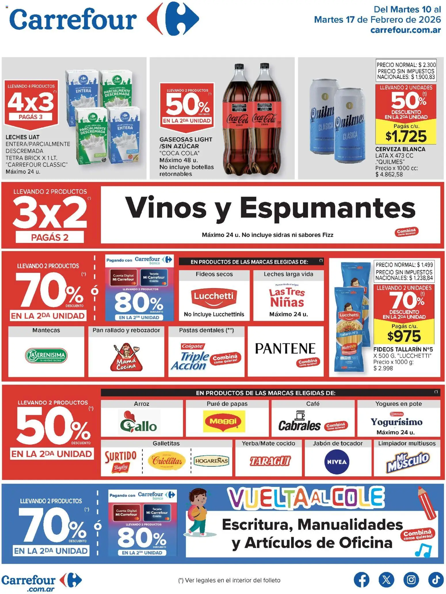 Carrefour ofertas │ válido desde el 10.02.2026 | Página: 1