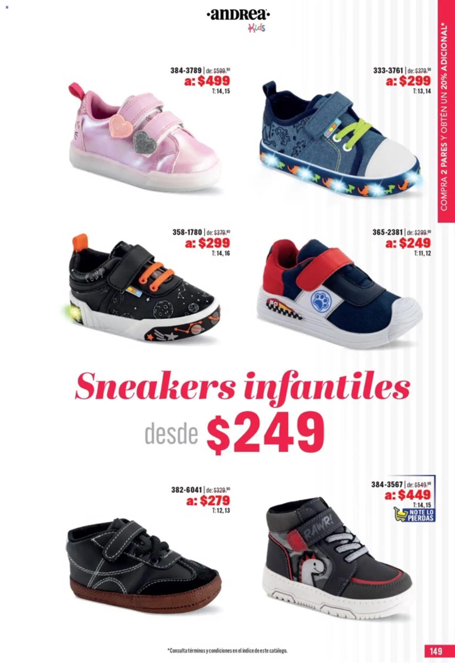 Nuevas ofertas de Andrea válidas en toda la República Mexicana desde el 05.04.2026. ¡Encuentra las mejores ofertas en Andrea catálogo Outlet! | Página: 149