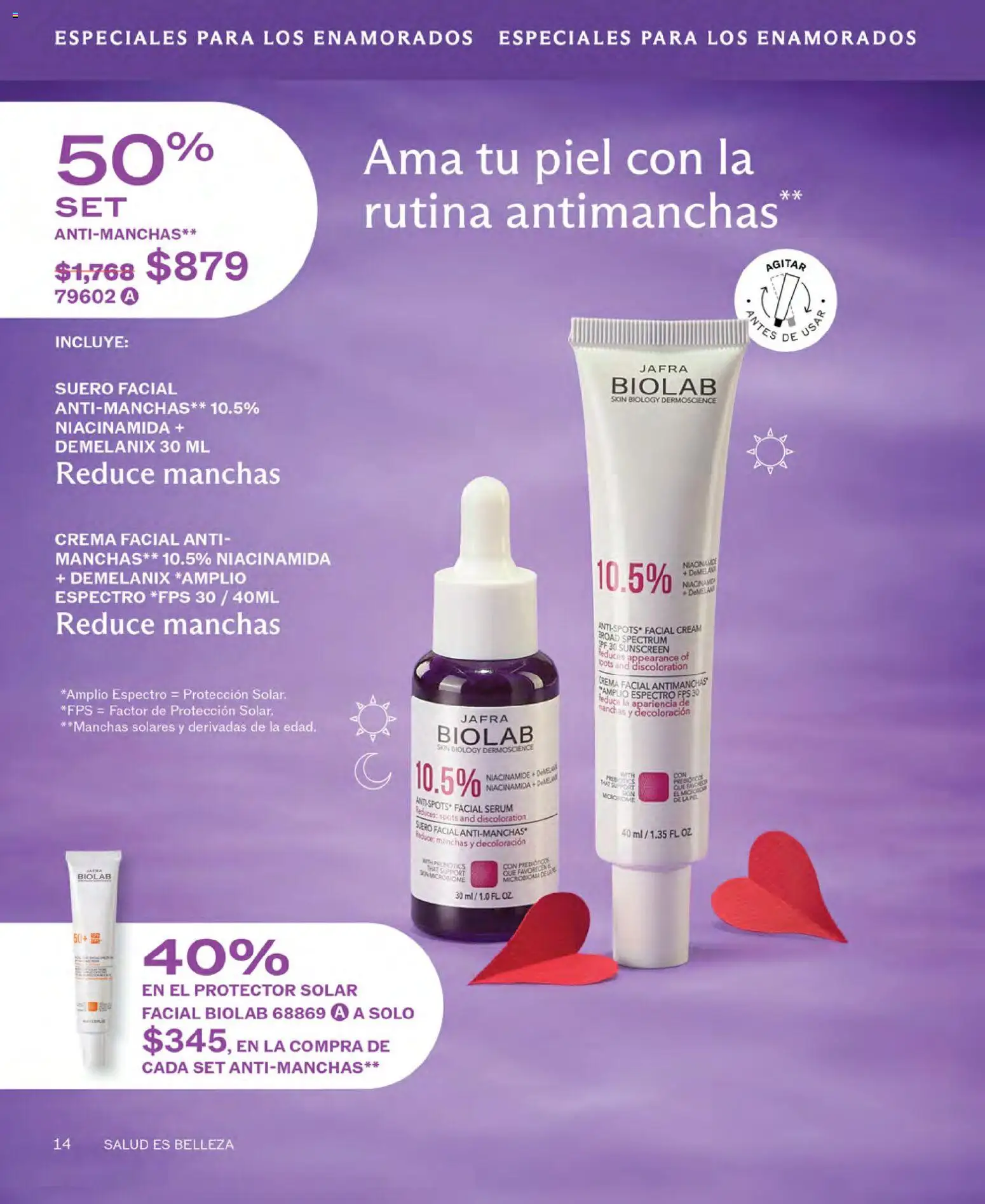 Nuevas ofertas de JAFRA válidas en toda la República Mexicana desde el 01.02.2026. ¡Encuentra las mejores ofertas en JAFRA catálogo ! | Página: 14 | Productos: Serum, Crema, Protector solar