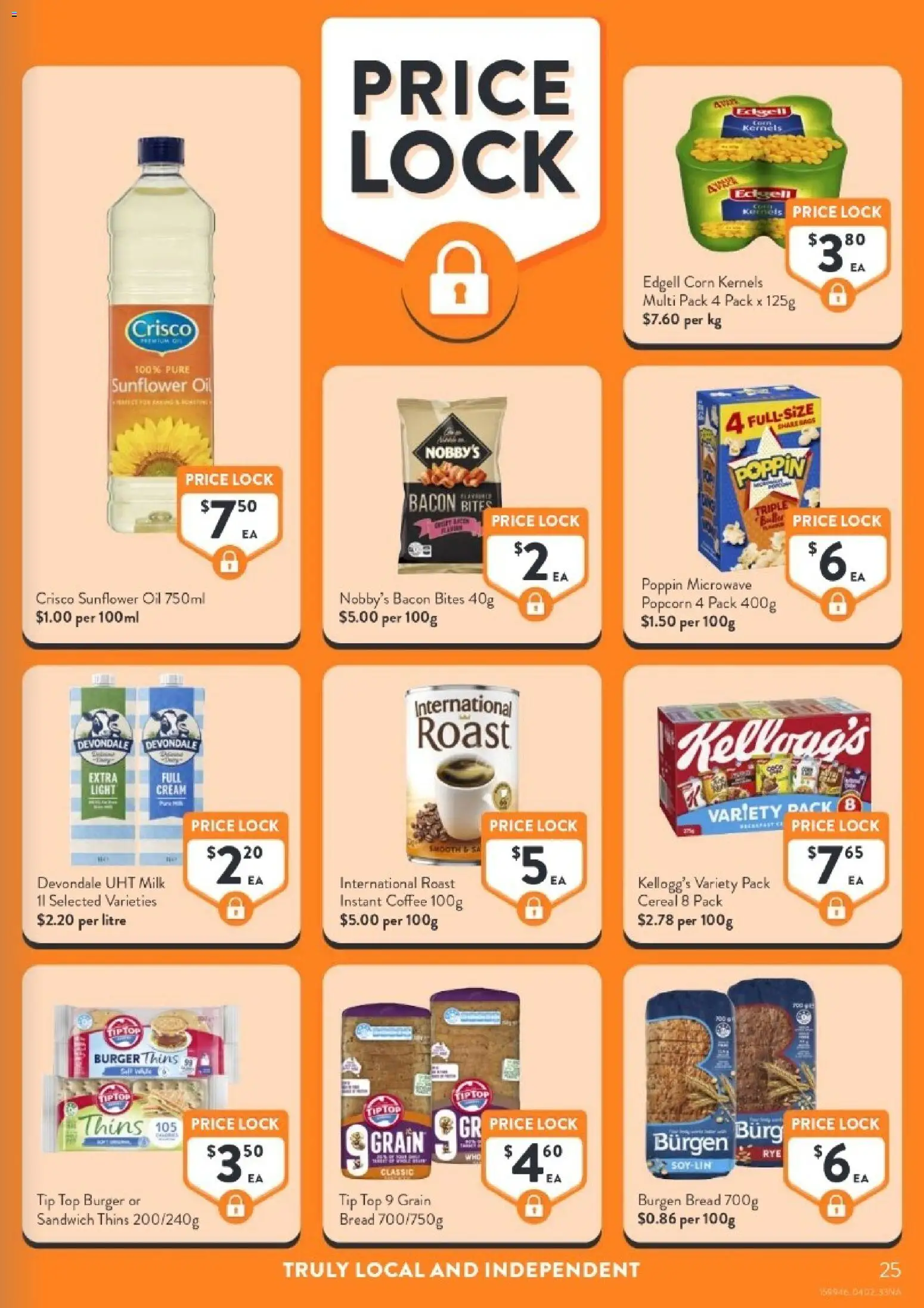 Foodworks catalogue - valid from 04.02.2026 | Page: 25 | Products: Bacon, Light, Cream, Popcorn