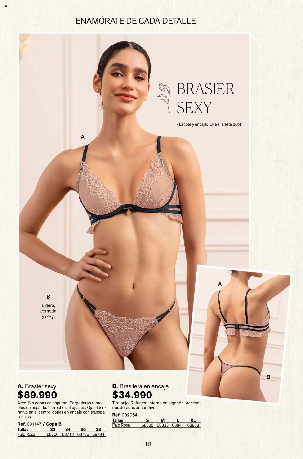 Leonisa revista - valida desde el 01.10.2025 | Página: 18 | Productos: Brasier, Cómoda