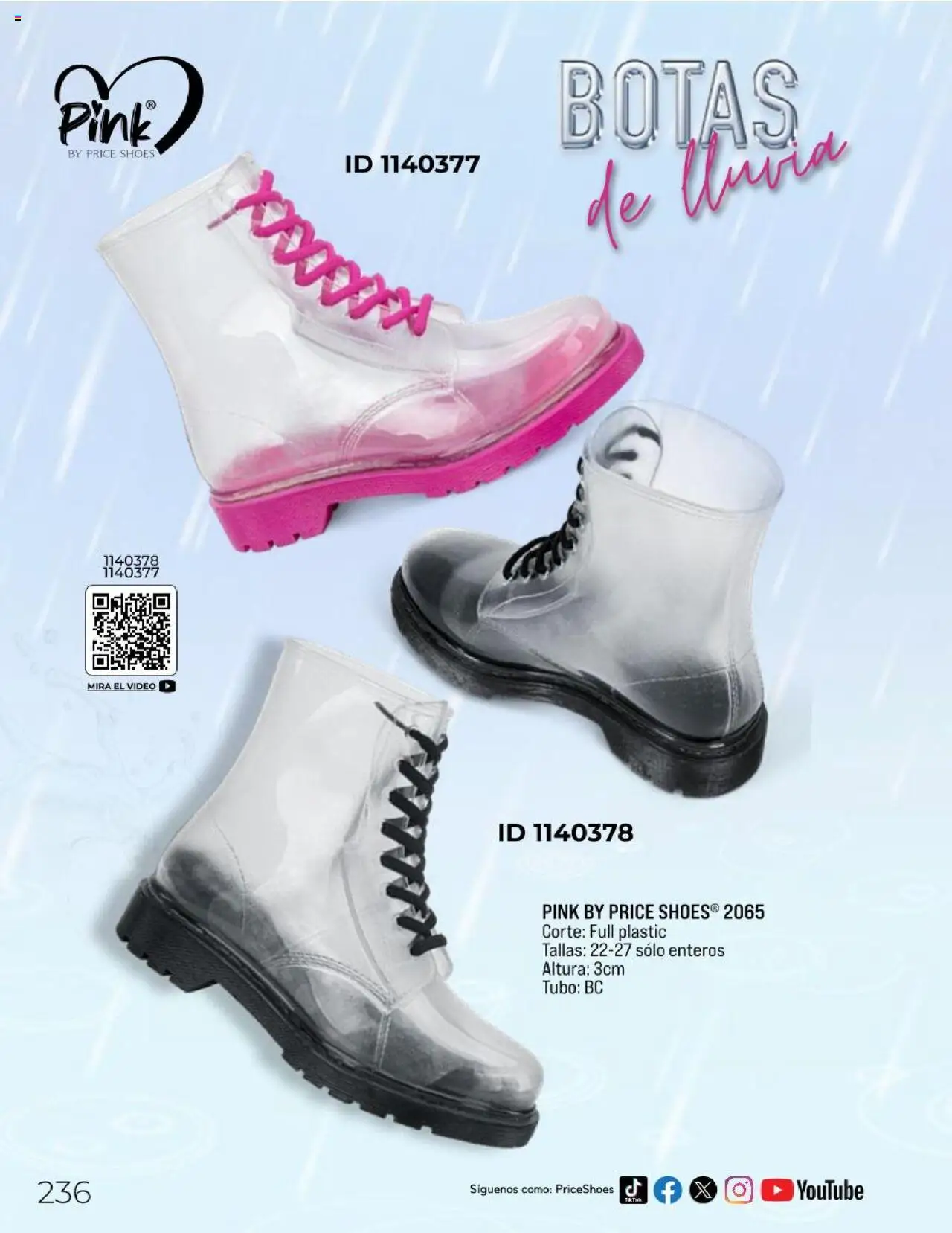 Nuevas ofertas de Price Shoes válidas en toda la República Mexicana desde el 05.05.2025. ¡Encuentra las mejores ofertas en Price Shoes catálogo Todo En 1 2025! | Página: 234 | Productos: Botas, Video