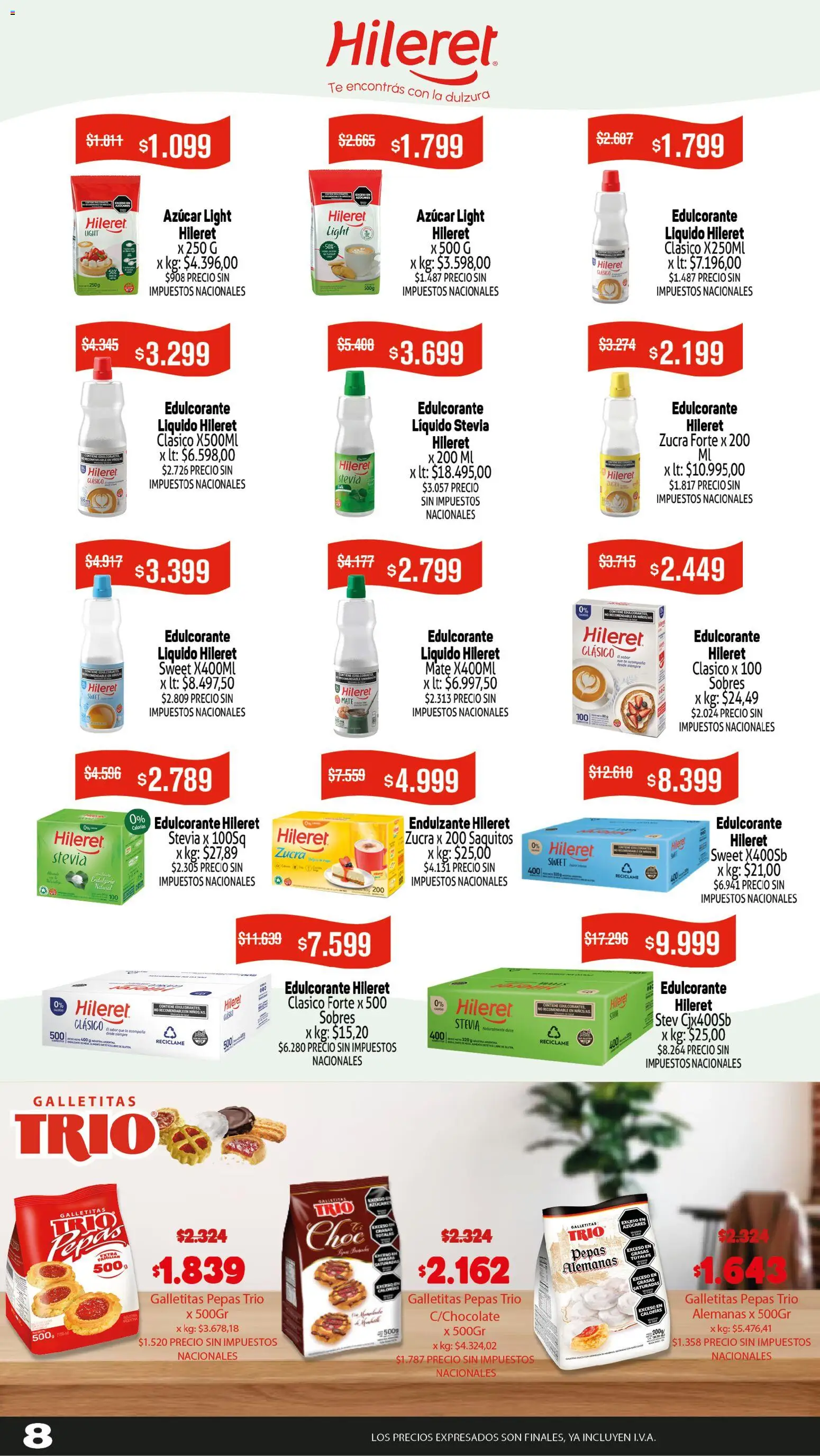 Makro Ofertas Volvete a Ilusionar │ válido desde el 02.04.2026 | Página: 8 | Productos: Mate, Galletitas, Azucar, Té