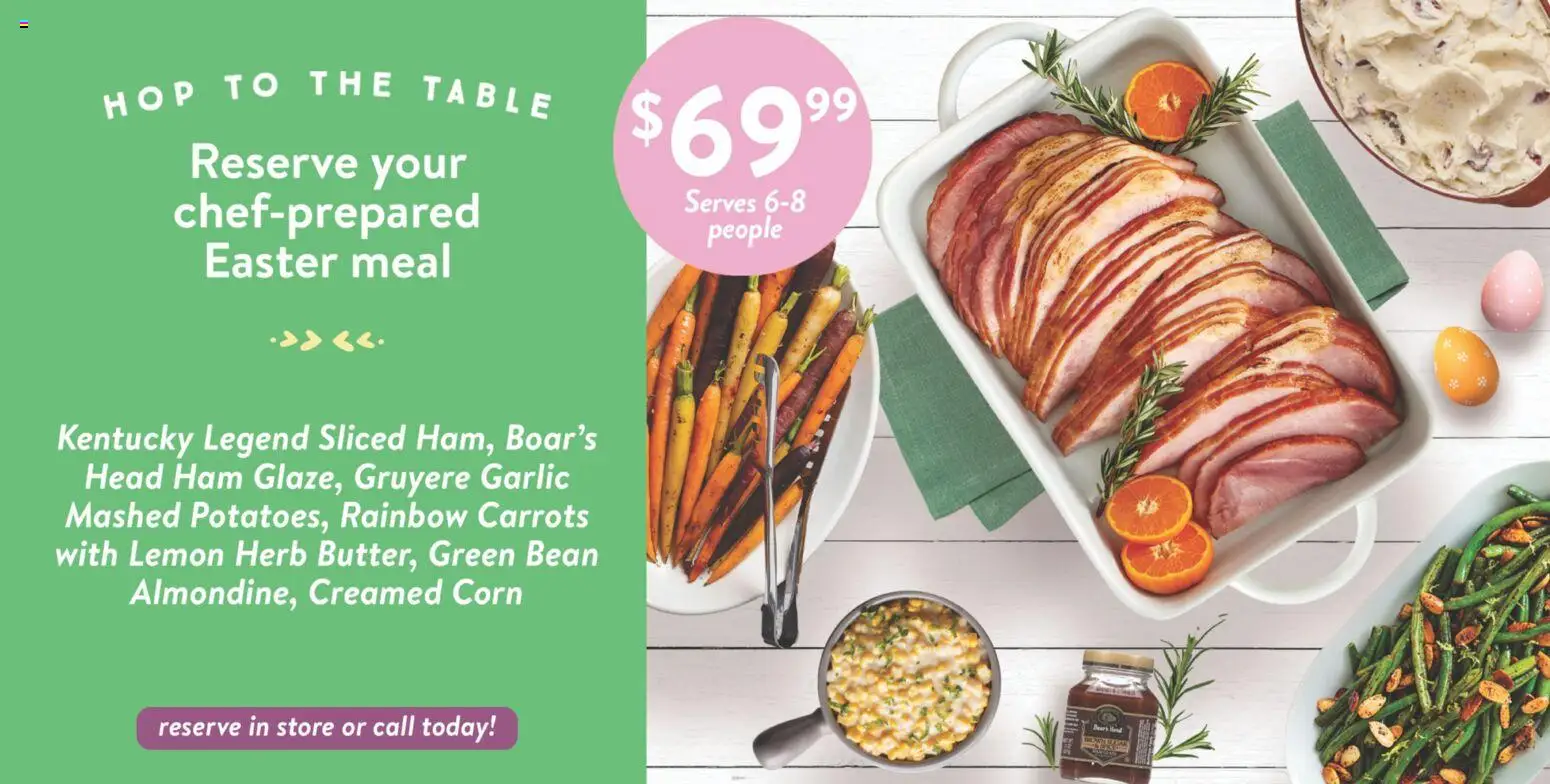 Fresh Thyme Monthly Ad - valid from 01.03.2026 | Page: 4 | Products: Corn, Ham, Lemon, Garlic