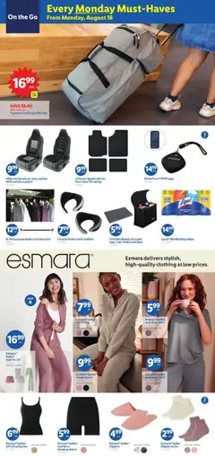 Lidl Weekly Ad - valid from 13.08.2025 | Page: 5 | Products: Shirt, Pants, Socks, Closet