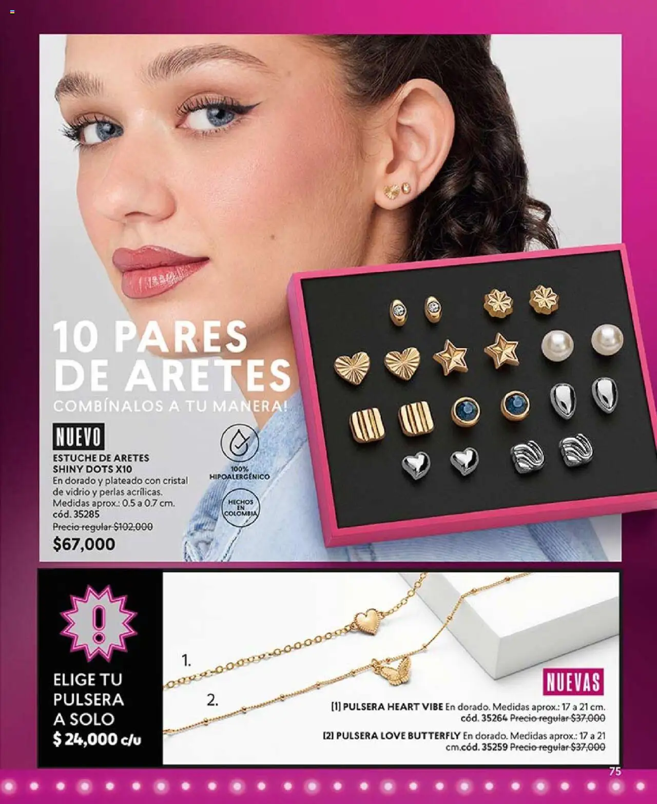 CyZone revista - valida desde el 29.07.2025 | Página: 87 | Productos: Estuche, Aretes, Pulsera