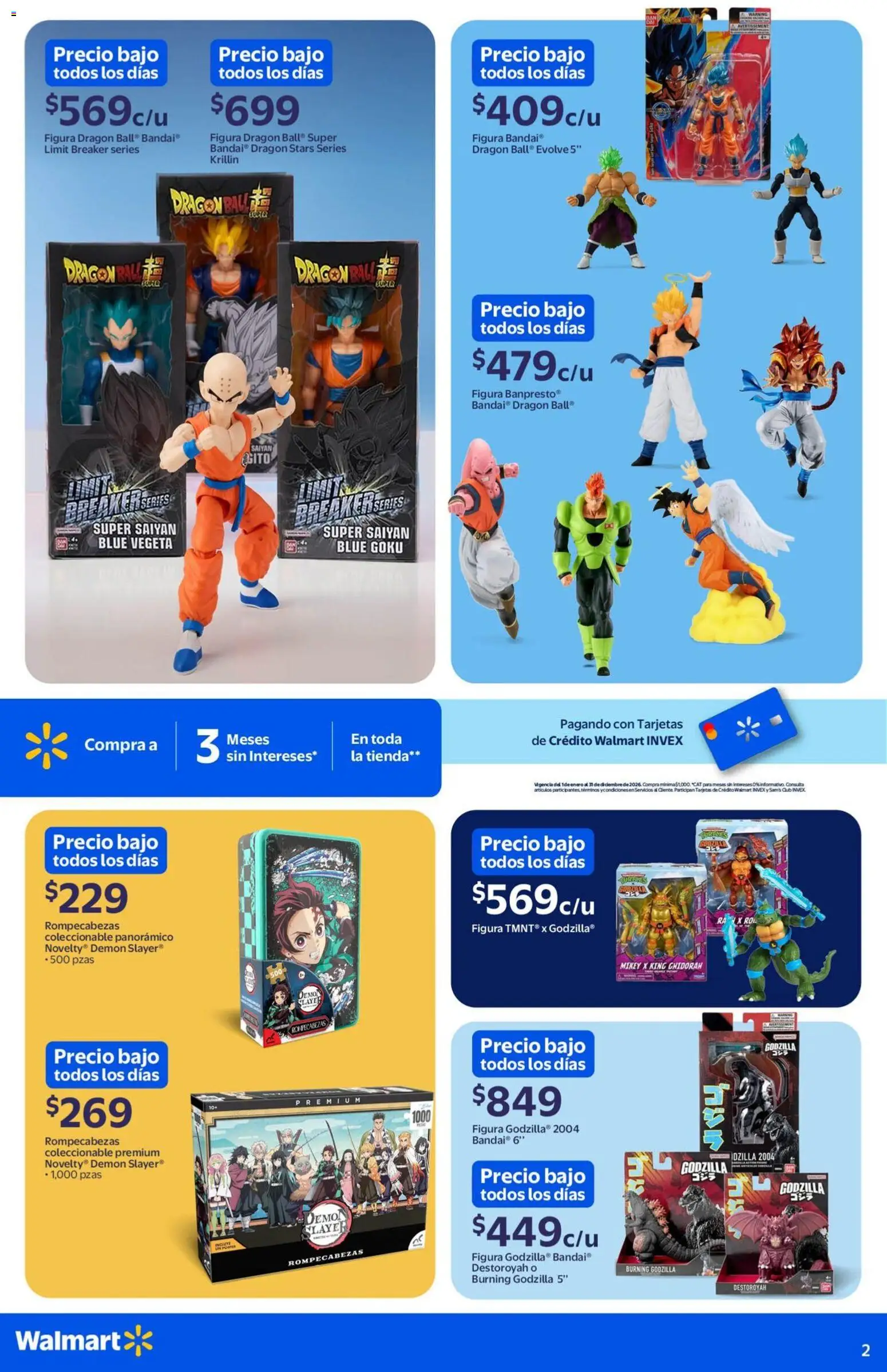 Nuevas ofertas de Walmart válidas en toda la República Mexicana desde el 23.04.2026. ¡Encuentra las mejores ofertas en Walmart folleto Precios bajos! | Página: 2