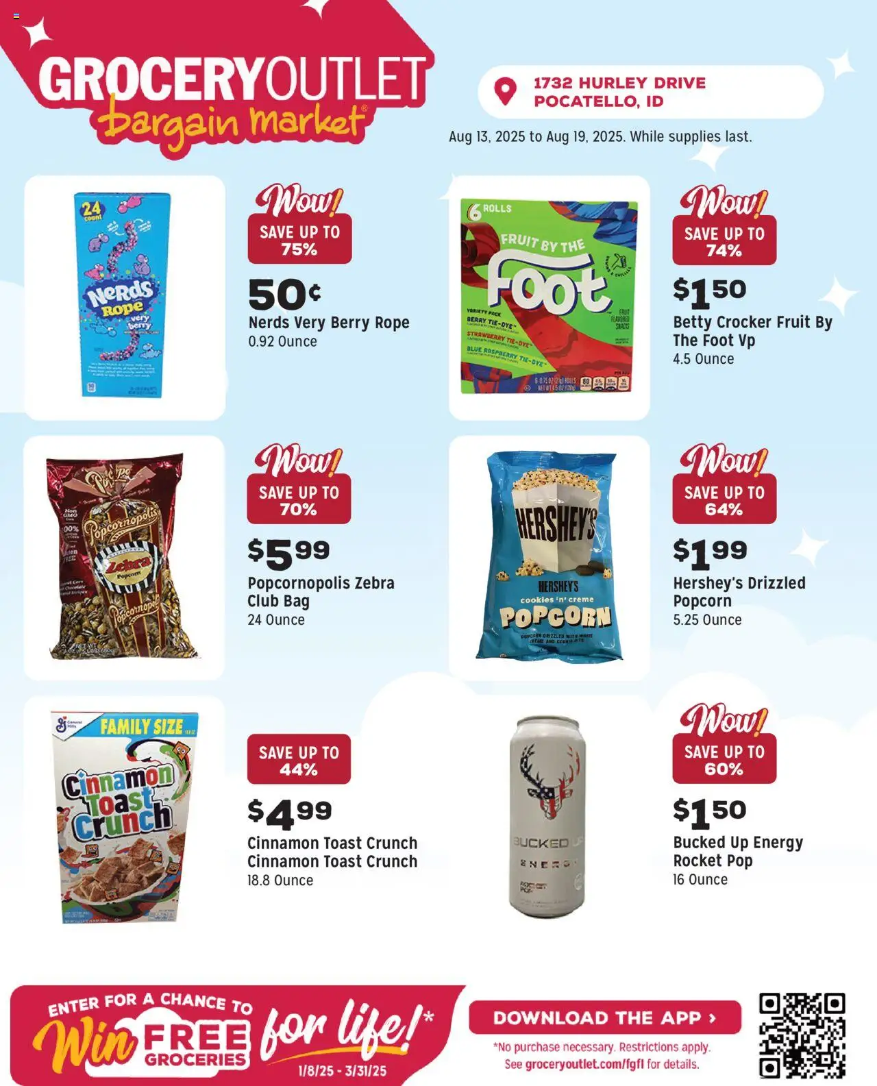 Grocery Outlet Weekly - ID - valid from 13.08.2025 | Page: 6 | Products: Cookies, Raspberry, Bag