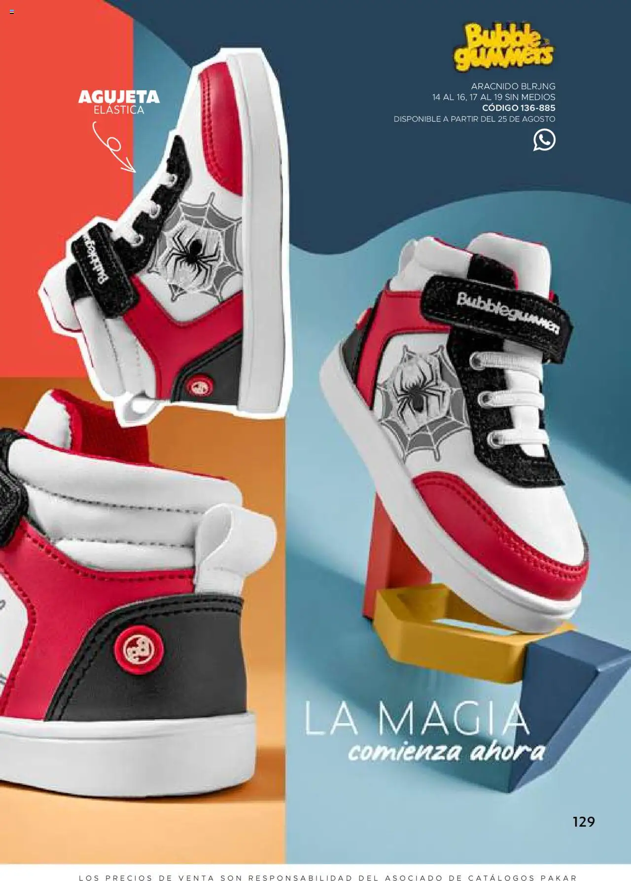 Nuevas ofertas de SC Pakar válidas en toda la República Mexicana desde el 24.07.2025. ¡Encuentra las mejores ofertas en SC Pakar - Catálogo Nino otoño / invierno! | Página: 129