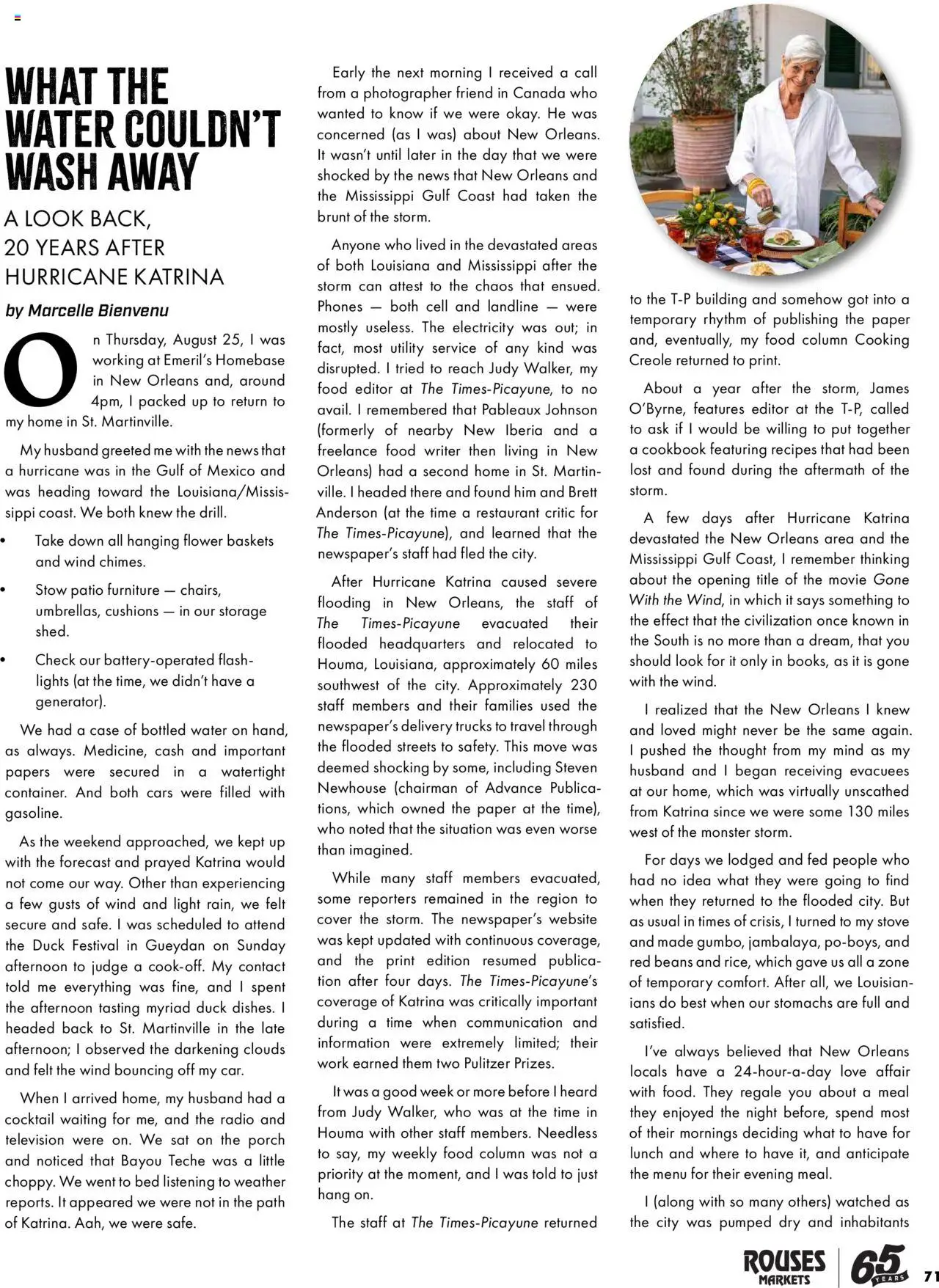 Rouses Magazine Summer 2025 - valid from 01.09.2025 | Page: 73 | Products: Bed, Television, Radio, Stove
