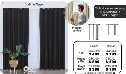 Vista previa de Colchas Concord - Catálogo, nuevo folleto de la tienda, válido en México a partir del 01.08.2025 | Página: 843 | Productos: Cortinas