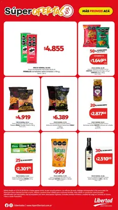 Vista previa Hipermercado Libertad - SuperOfertas  válido desde el 11.03.2026 | Página: 3 | Productos: Cebolla, Aceitunas, Salsa Golf, Pizza