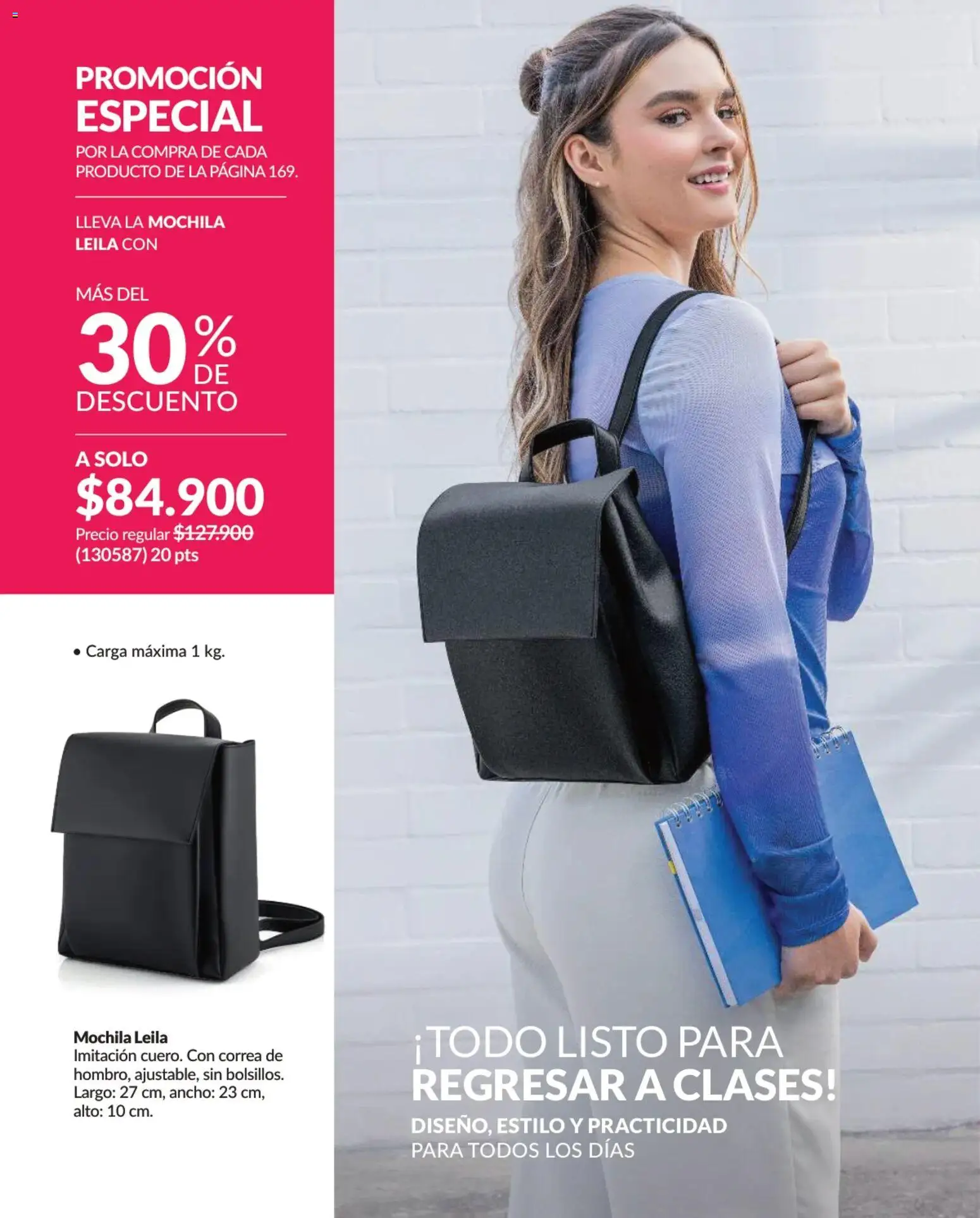 Avon revista - valida desde el 02.01.2026 | Página: 168 | Productos: Mochila