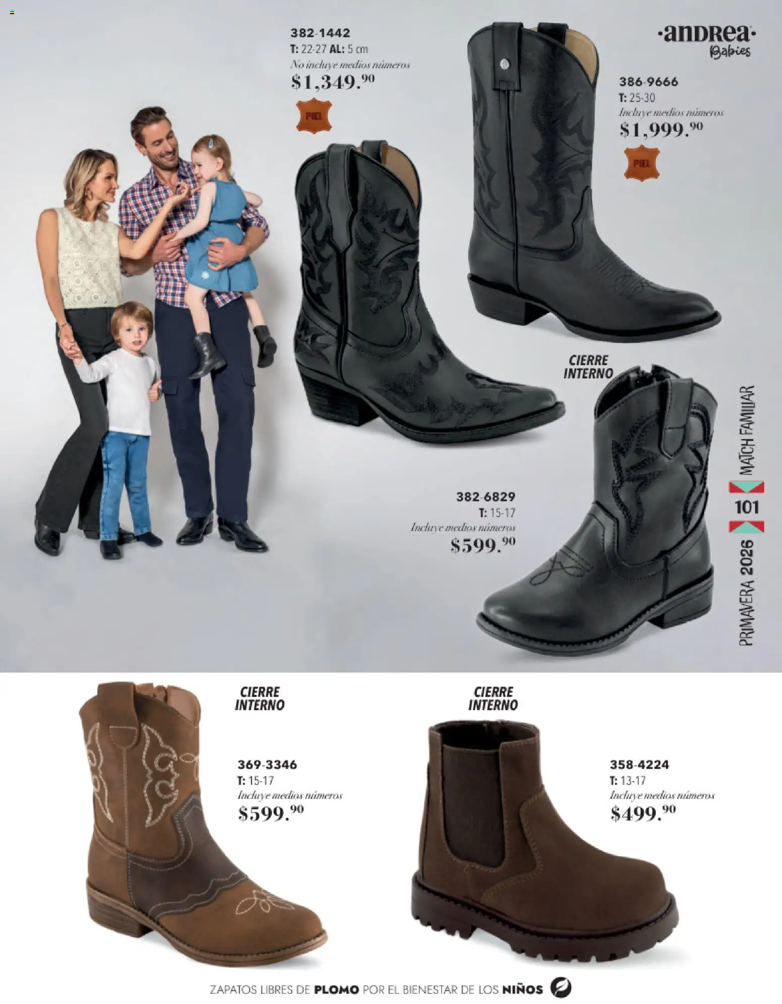 Nuevas ofertas de Andrea válidas en toda la República Mexicana desde el 25.01.2026. ¡Encuentra las mejores ofertas en Andrea catálogo Infantil Baby ! | Página: 25