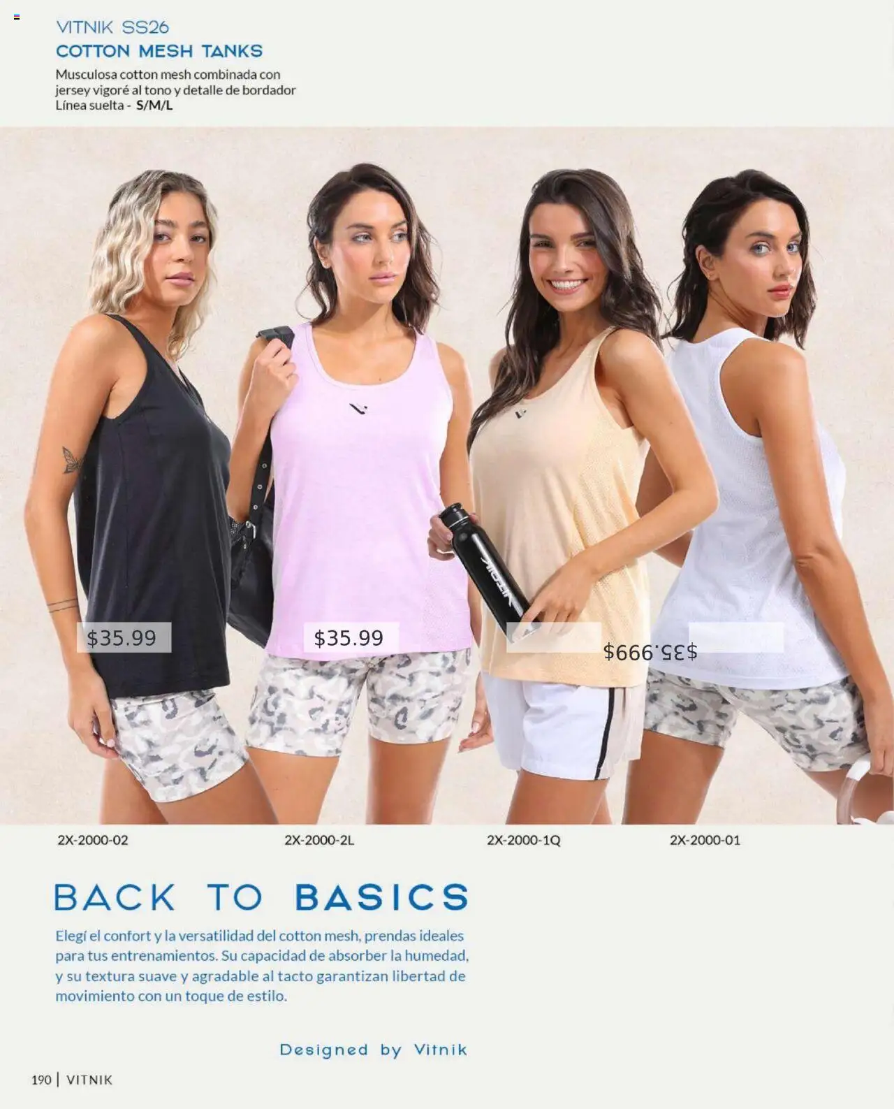 Vitnik catálogo │ válido desde el 07.10.2025 | Página: 190 | Productos: Musculosa