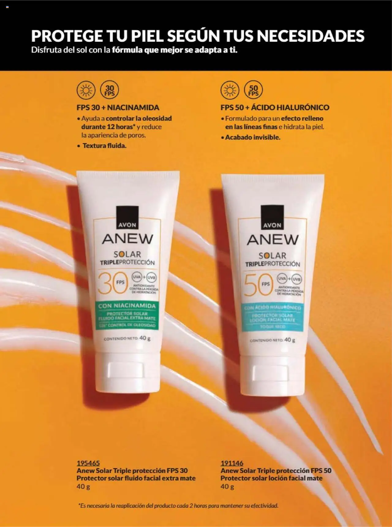 Nuevas ofertas de AVON válidas en toda la República Mexicana desde el 09.10.2025. ¡Encuentra las mejores ofertas en AVON - Campaña 16 2025! | Página: 132 | Productos: Loción, Uva, Mate, Protector solar