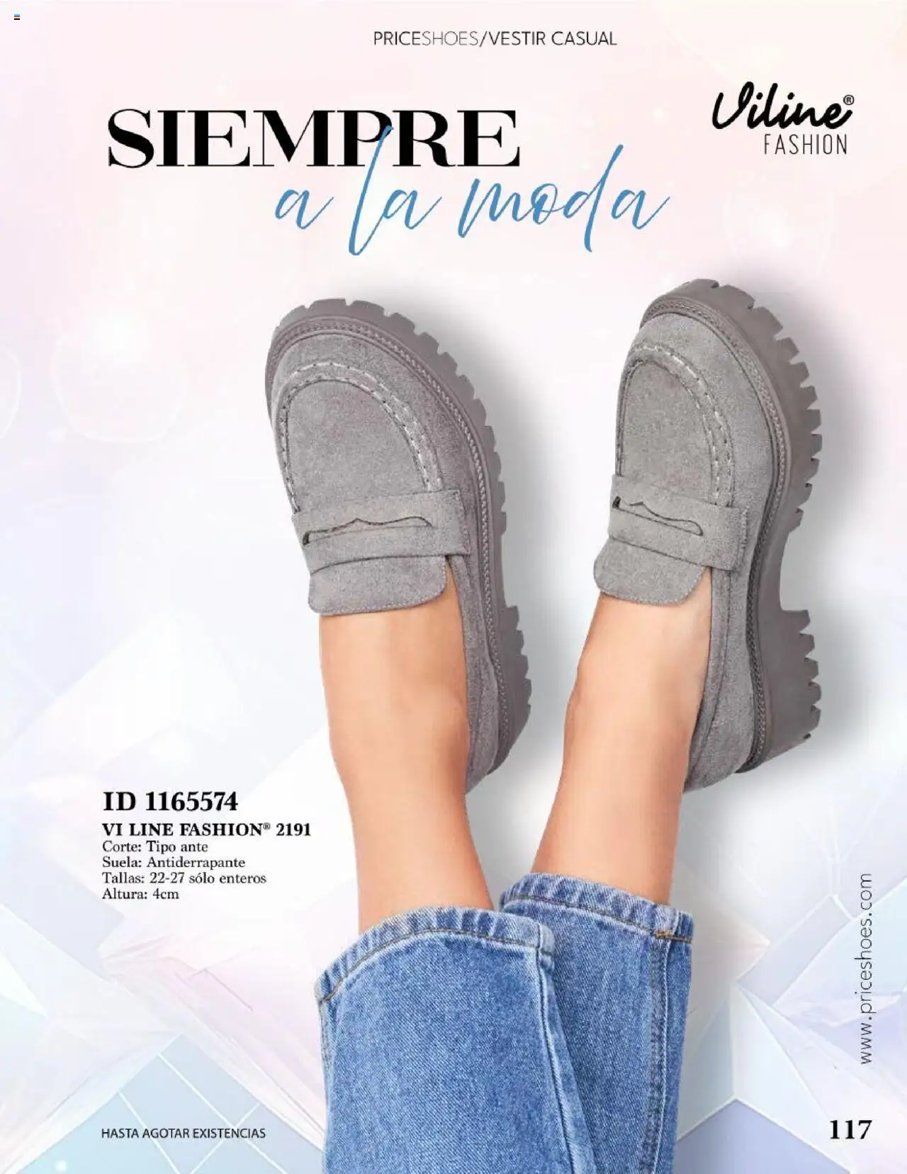 Nuevas ofertas de Price Shoes válidas en toda la República Mexicana desde el 05.08.2024. ¡Encuentra las mejores ofertas en Price Shoes catálogo Vestir Casual ! | Página: 117