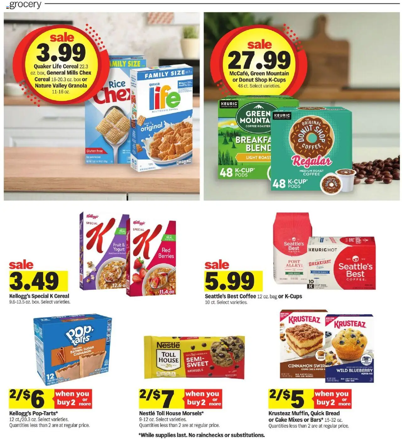 Meijer Weekly Ad - valid from 01.10.2025 | Page: 10 | Products: Berries, Bread, Rice, Muffin