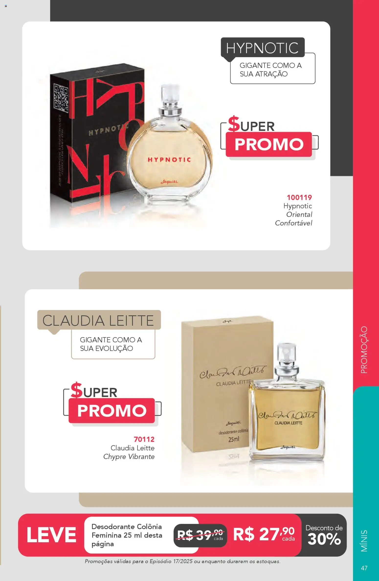 Jequiti Folheto - válido de 02.12.2025 | Página: 47 | Produtos: Desodorante