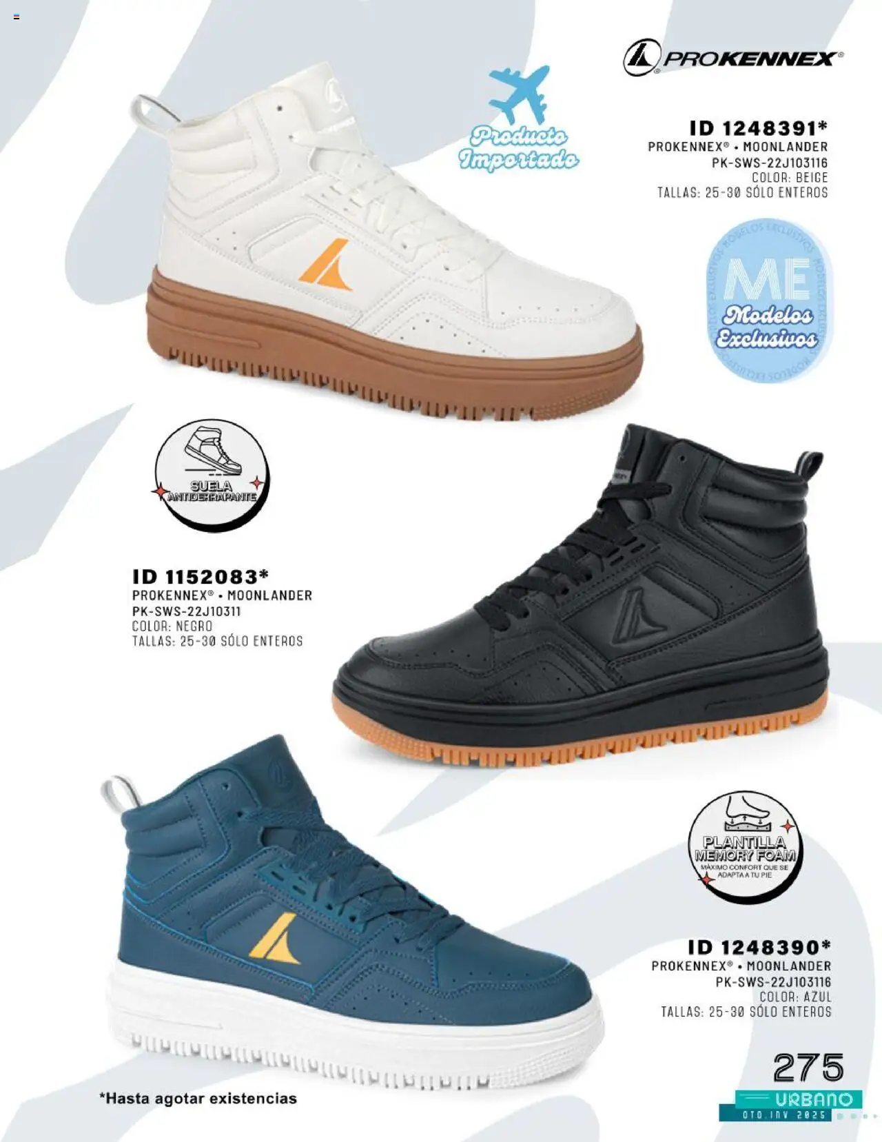 Nuevas ofertas de Price Shoes válidas en toda la República Mexicana desde el 24.07.2025. ¡Encuentra las mejores ofertas en Price Shoes catálogo Urbano otoño / invierno 2025! | Página: 275