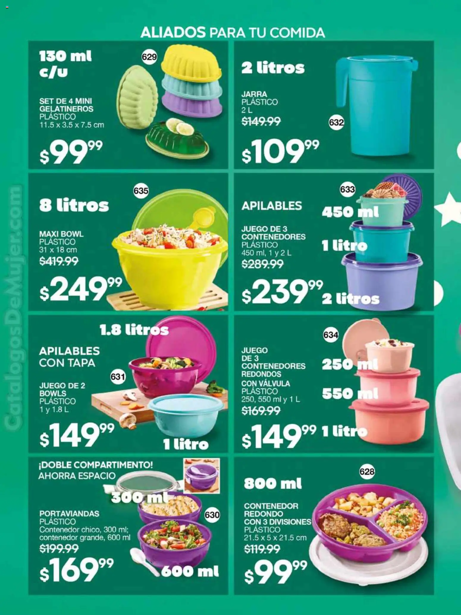 Nuevas ofertas de Fuller válidas en toda la República Mexicana desde el 12.11.2025. ¡Encuentra las mejores ofertas en Fuller campaña 16 2025! | Página: 188 | Productos: Juego, Válvula, Contenedor, Bowl