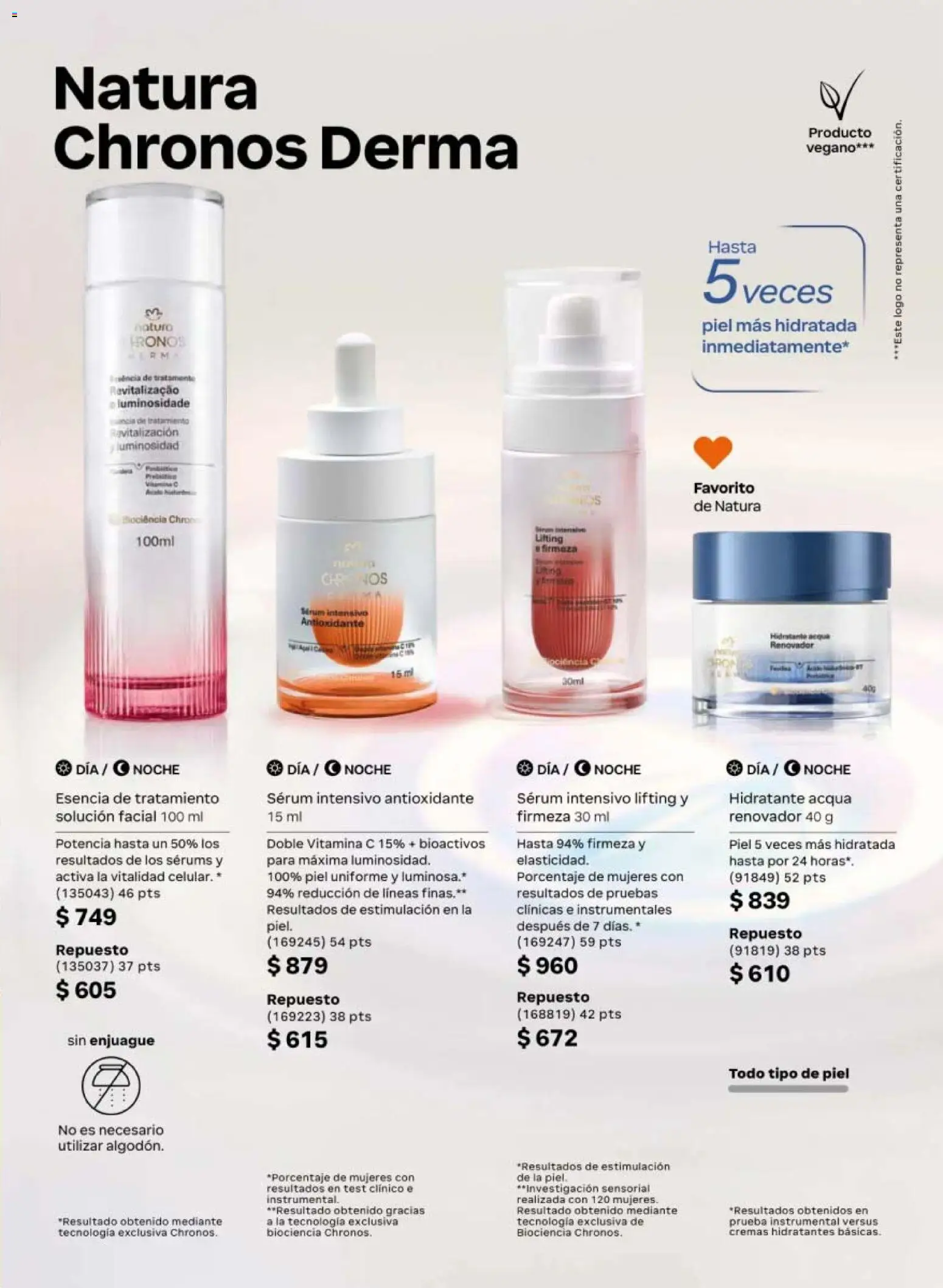 Nuevas ofertas de Natura válidas en toda la República Mexicana desde el 20.02.2026. ¡Encuentra las mejores ofertas en Natura campaña 4 2026! | Página: 73 | Productos: Serum