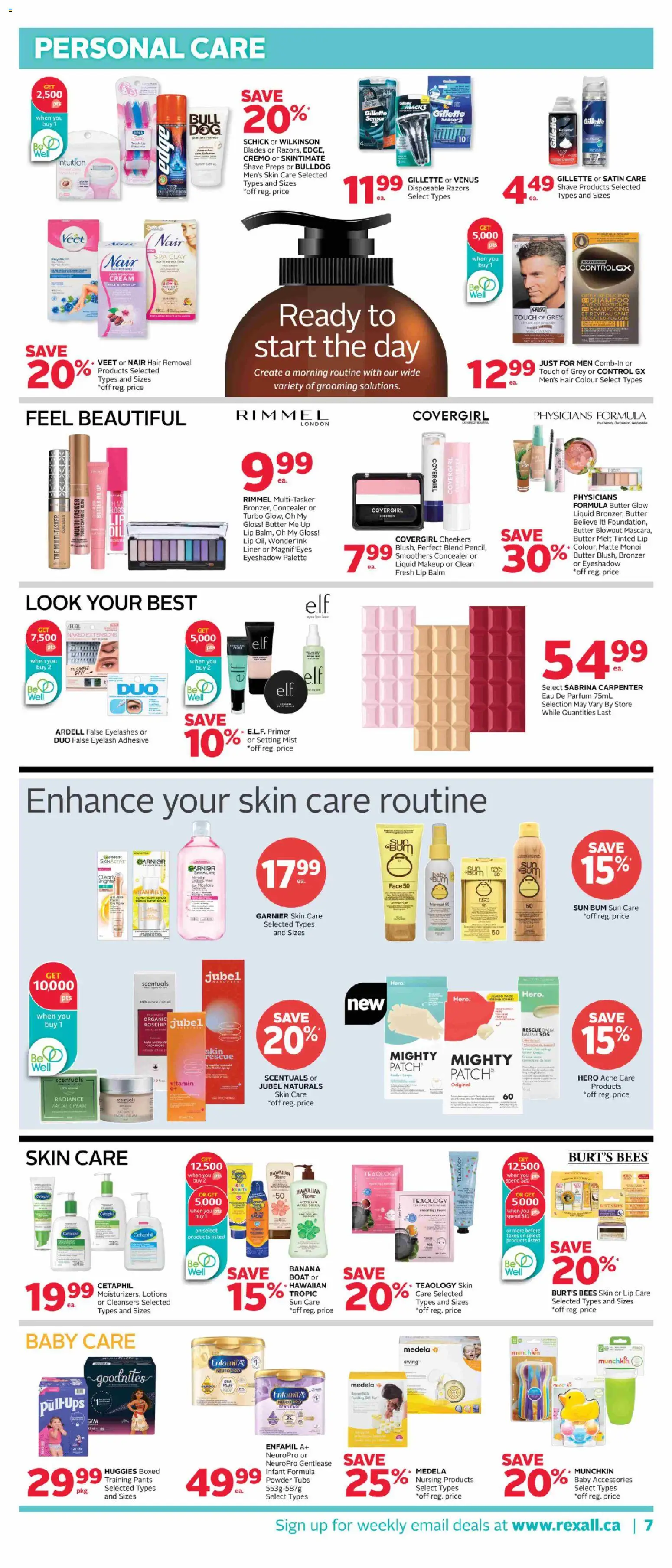 Rexall flyer valid from 06.03.2026 | Page: 16 | Products: Powder, Bronzer, Butter, Pants