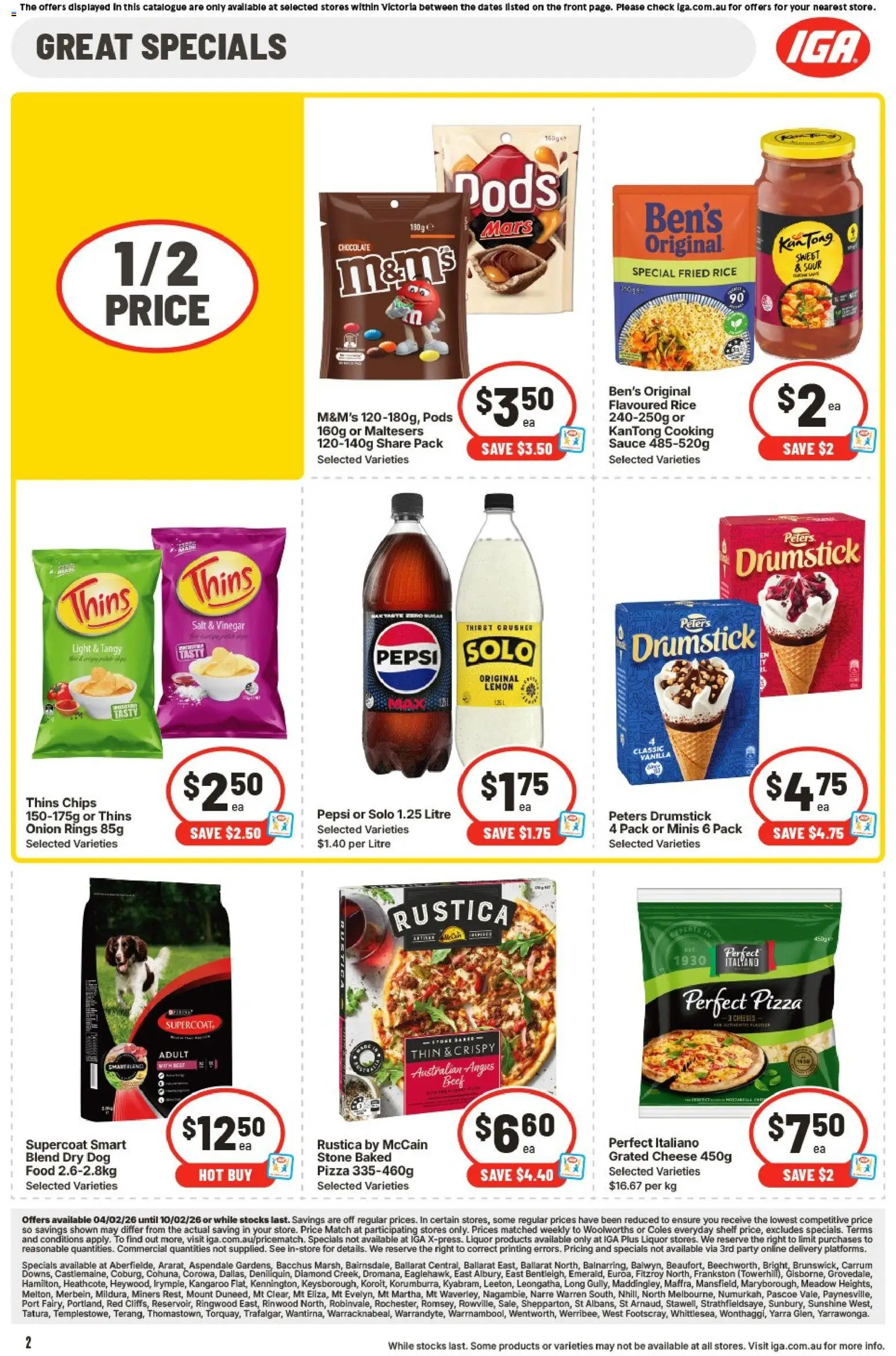 IGA catalogue - valid from 04.02.2026 | Page: 42 | Products: Light, Turkey, Rice, Sauce