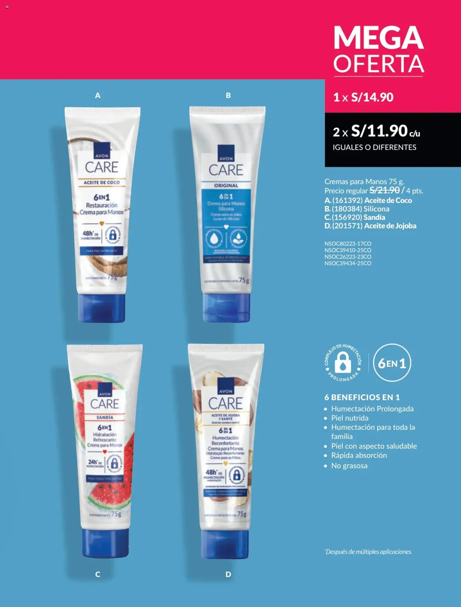 Catálogo Avon válido desde 31.01.2026 | Página: 129 | Productos: Aceite, Crema