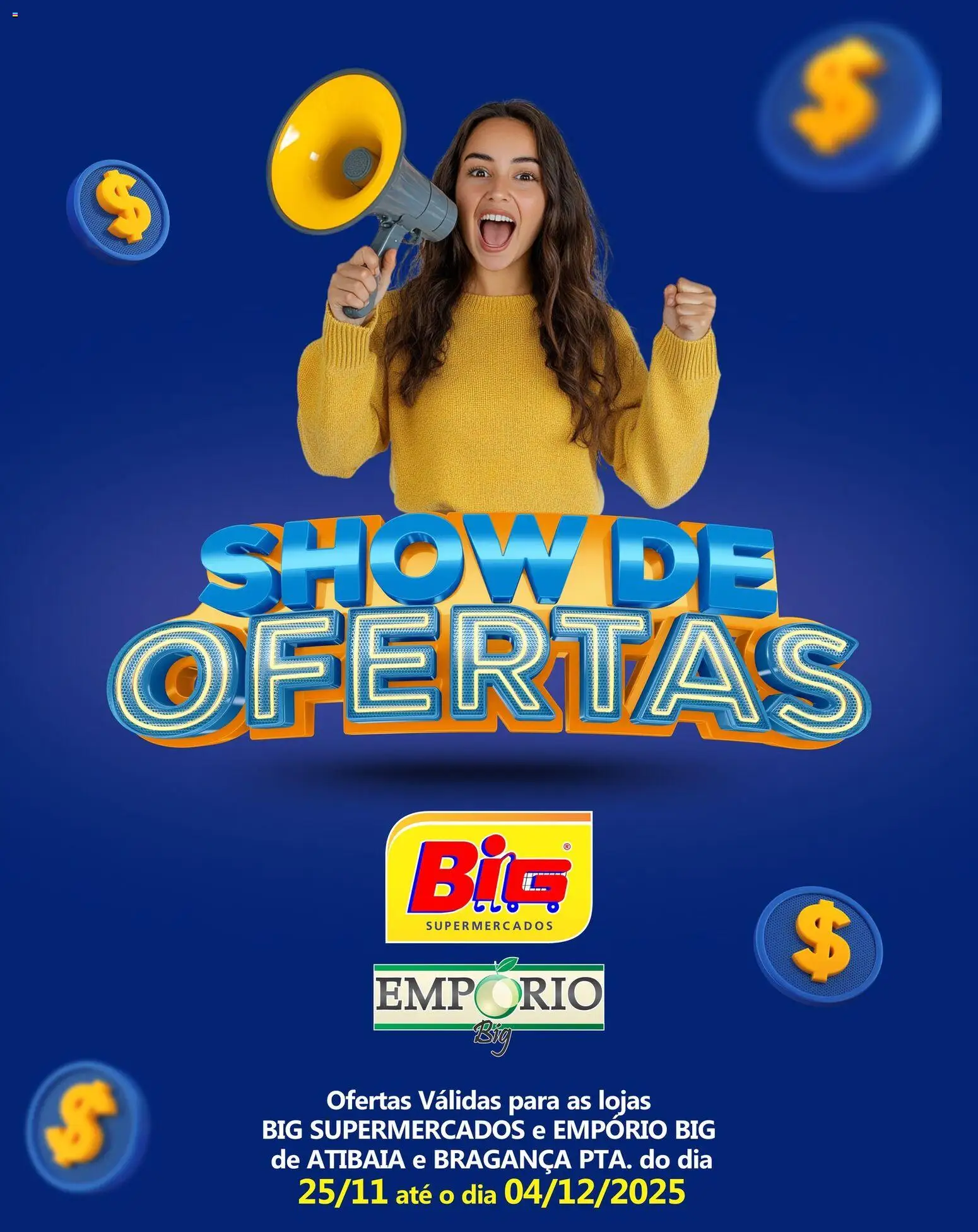 Big Supermercados Folheto - válido de 25.11.2025 | Página: 1