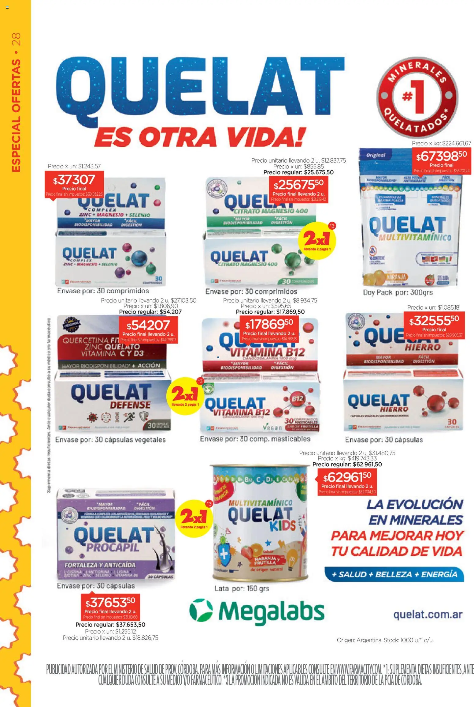 Farmacity catálogo │ válido desde el 03.03.2026 | Página: 28 | Productos: Frutilla