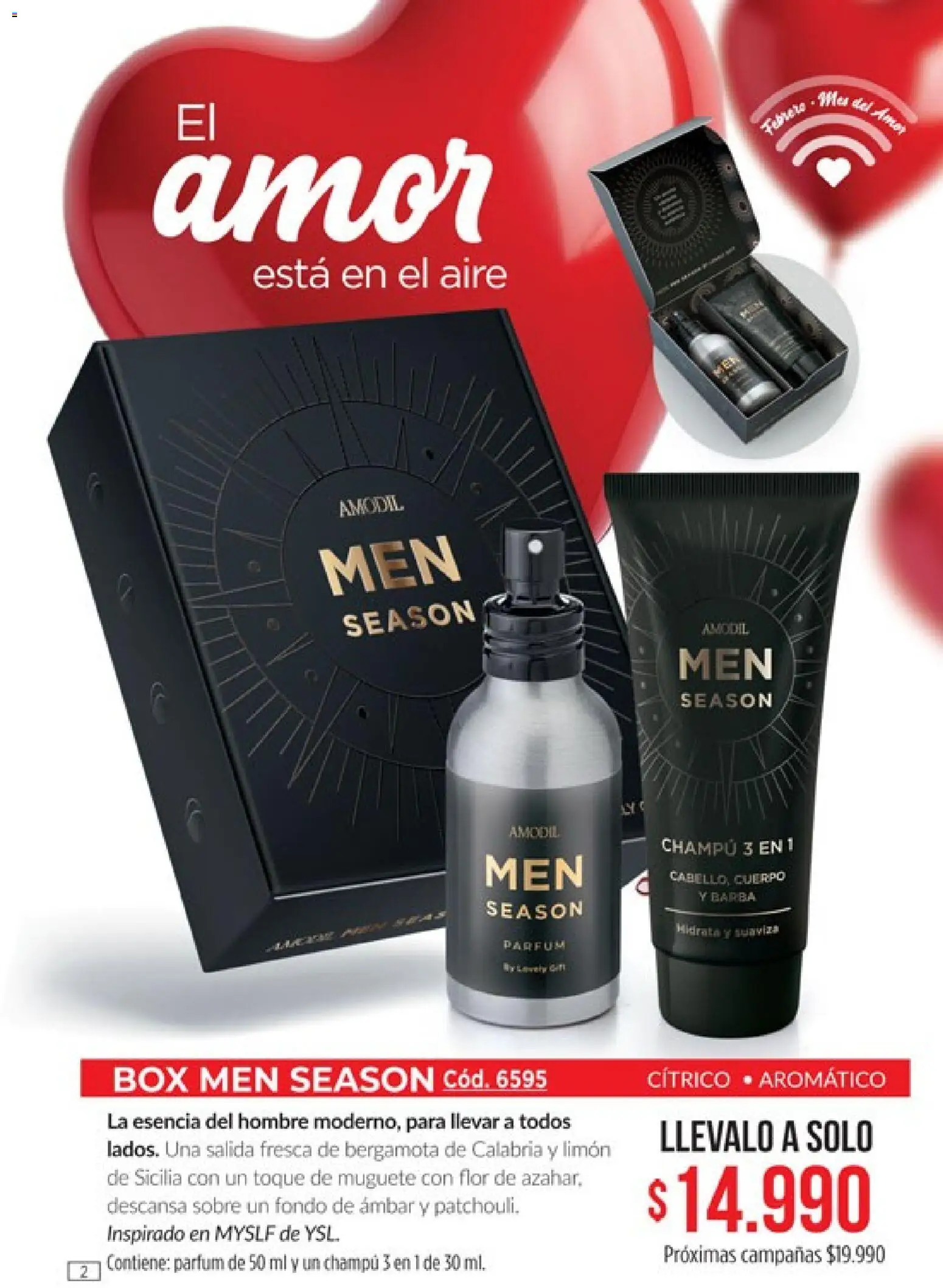 Catálogo Amodil Campaña 2 │ válido desde el 01.02.2026 | Página: 2 | Productos: Sobre, Champú, Limón