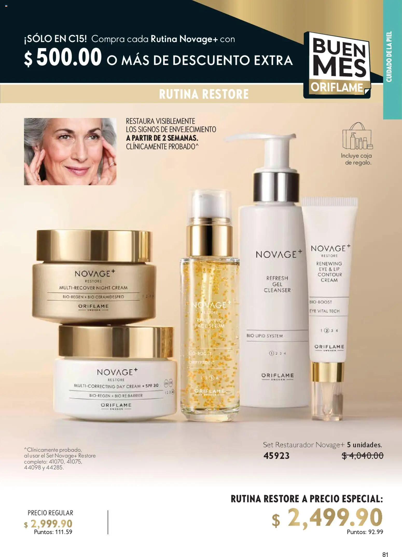 Nuevas ofertas de Oriflame válidas en toda la República Mexicana desde el 25.10.2025. ¡Encuentra las mejores ofertas en Oriflame Buen Fin! | Página: 81 | Productos: Caja