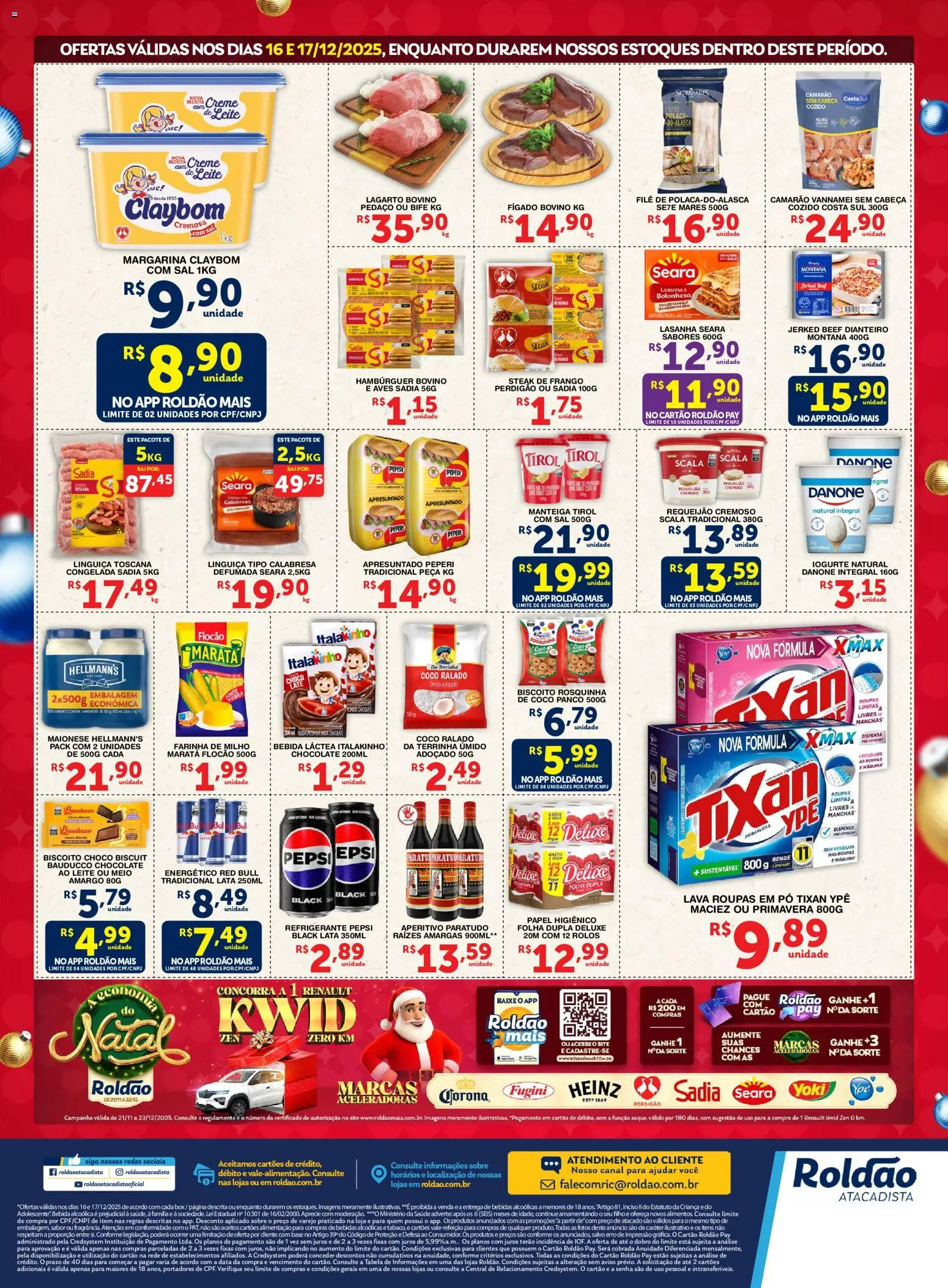 Roldão Folheto - válido de 16.12.2025 | Página: 2 | Produtos: Pó, Leite, Refrigerante, Requeijão