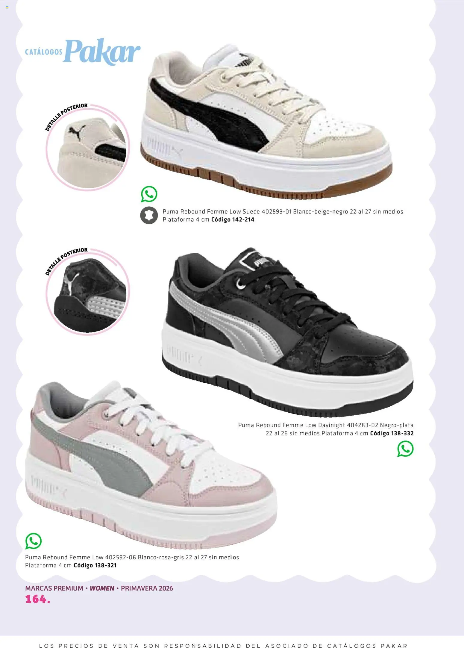 Nuevas ofertas de SC Pakar válidas en toda la República Mexicana desde el 27.02.2026. ¡Encuentra las mejores ofertas en SC Pakar catálogo Premium Women! | Página: 164