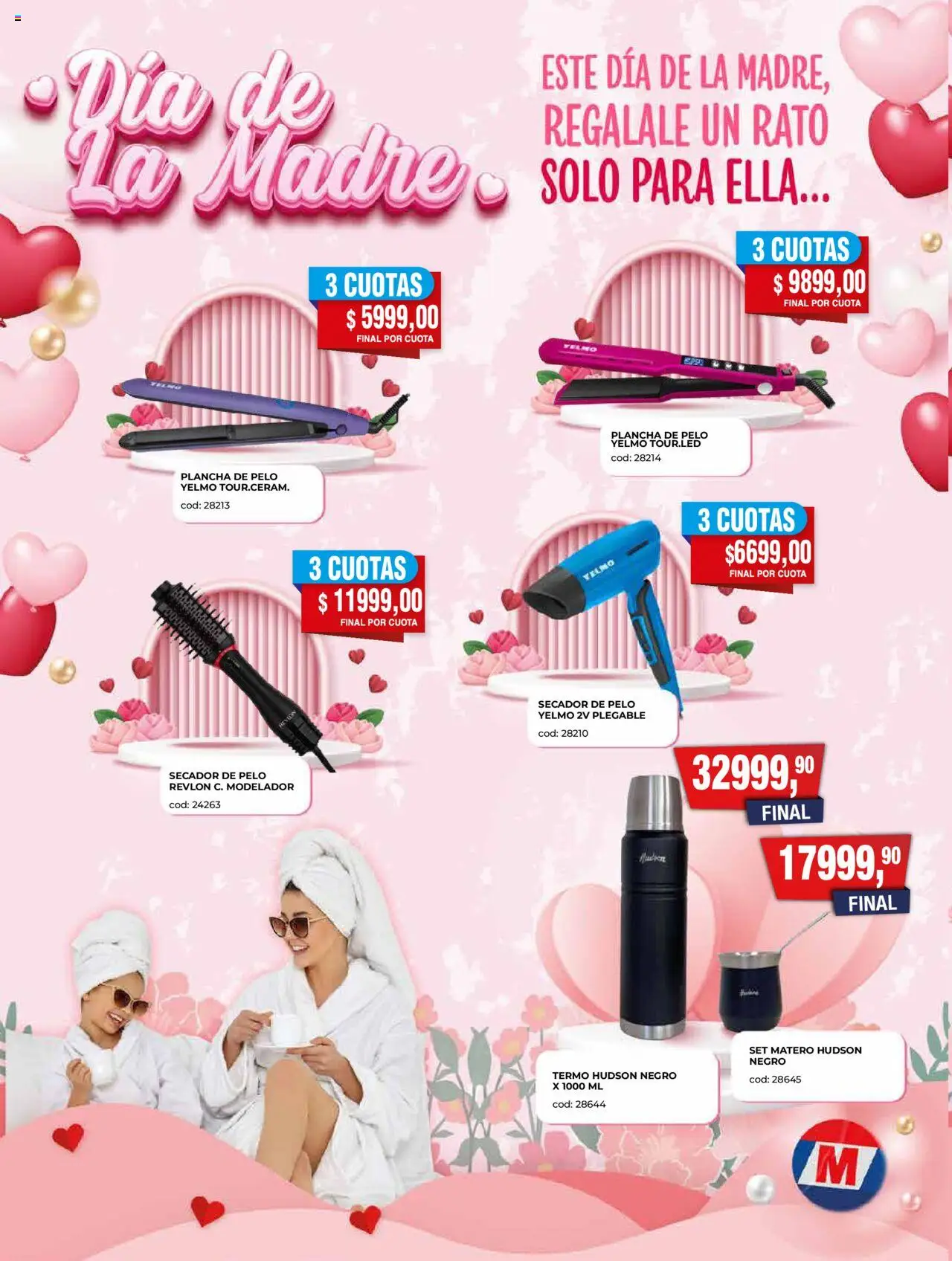 Maxiconsumo ofertas │ válido desde el 13.10.2025 | Página: 30 | Productos: Secador de pelo, Plancha de pelo, Termo, Plancha