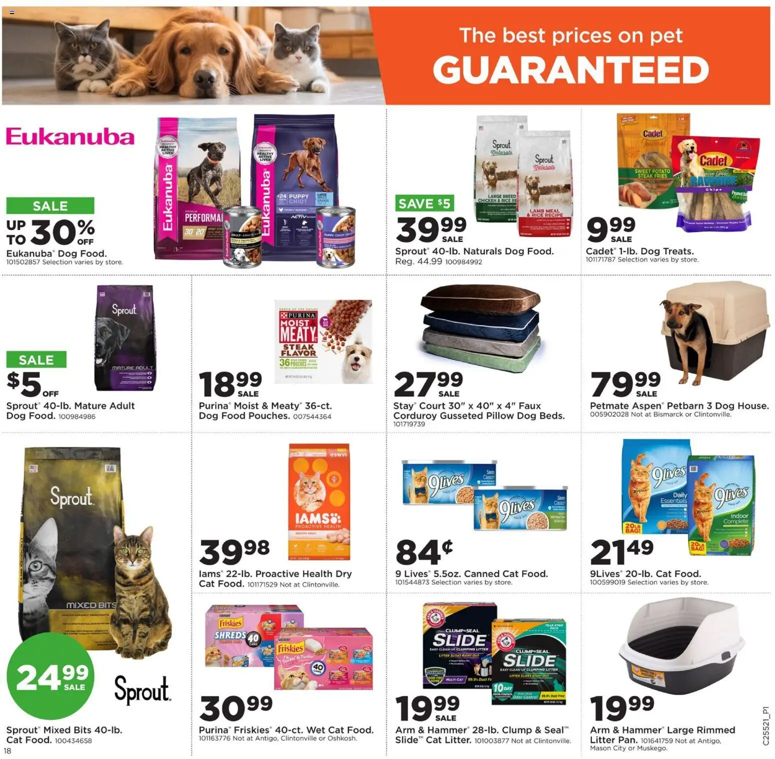 Mills Fleet Farm Weekly Ad - valid from 25.12.2025 | Page: 21 | Products: Pillow, Dog Food, Rice